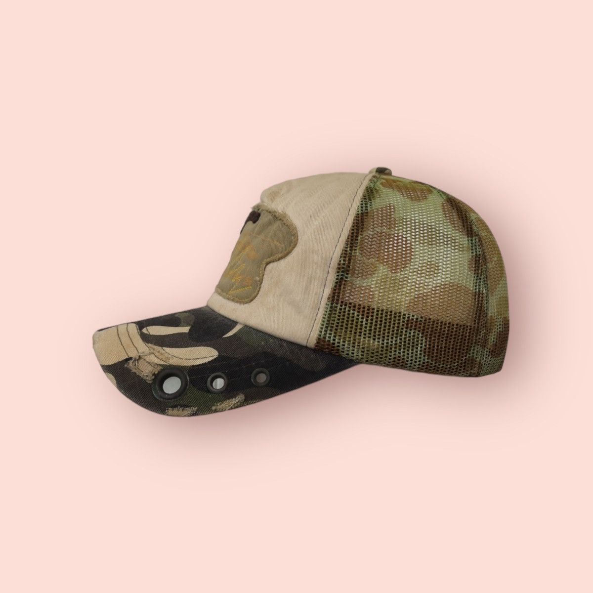 Aviatic VINTAGE TRANSGENIC JETCOPTER CAMO TRUCKER SNAPBACK Size ONE SIZE - 5 Thumbnail