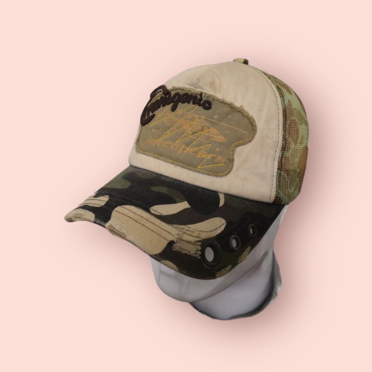 Aviatic VINTAGE TRANSGENIC JETCOPTER CAMO TRUCKER SNAPBACK Size ONE SIZE - 15 Thumbnail