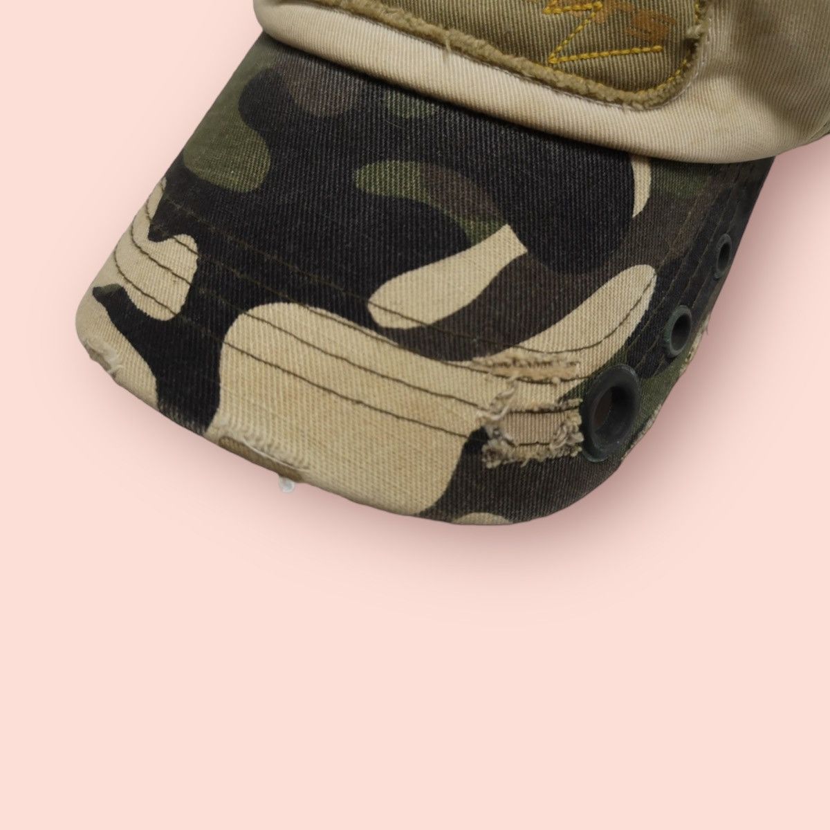 Aviatic VINTAGE TRANSGENIC JETCOPTER CAMO TRUCKER SNAPBACK Size ONE SIZE - 7 Thumbnail