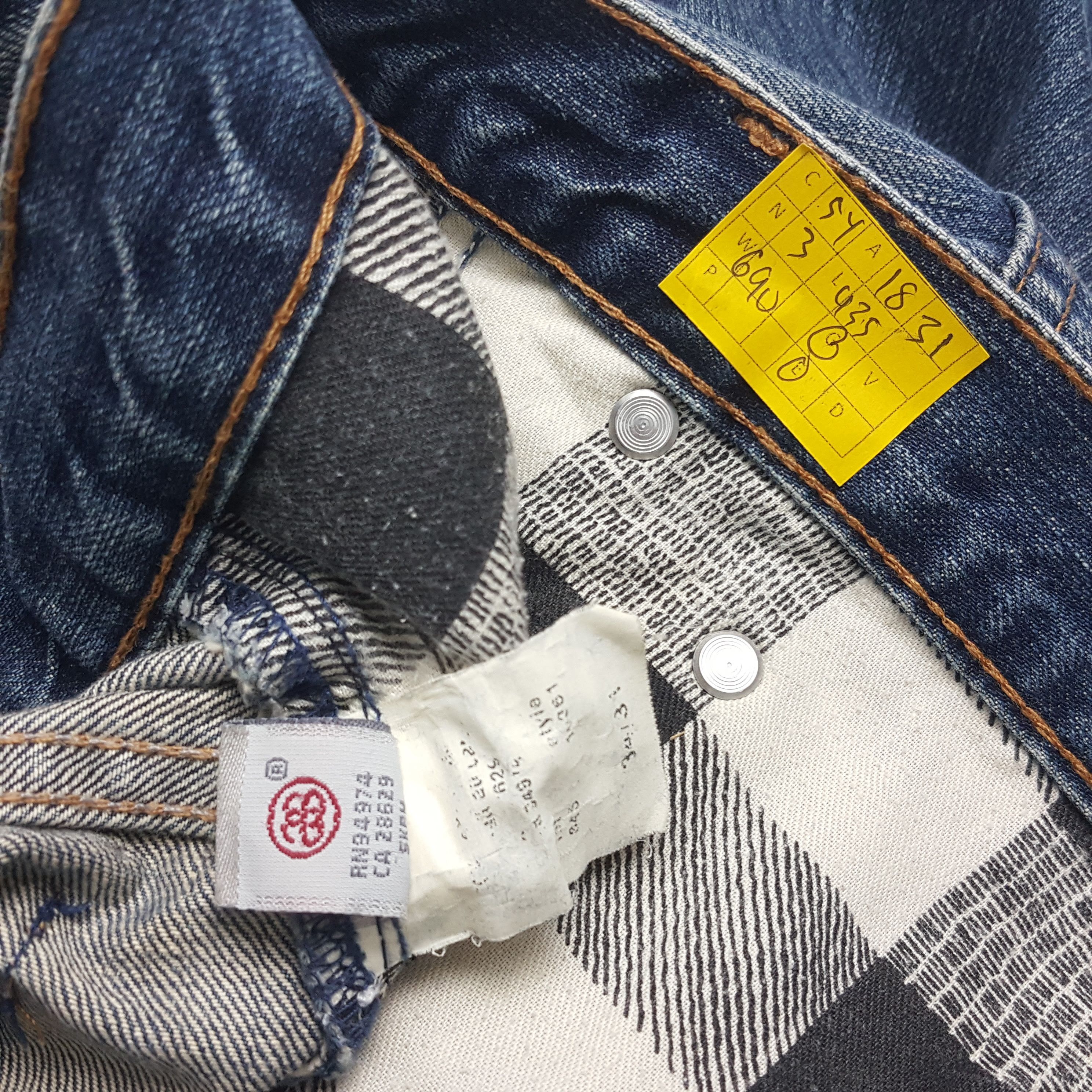 Stussy × Vintage Vintage STUSSY Streetwear Custom Logo Style Jeans Pants Size US 36 / EU 52 - 13 Thumbnail