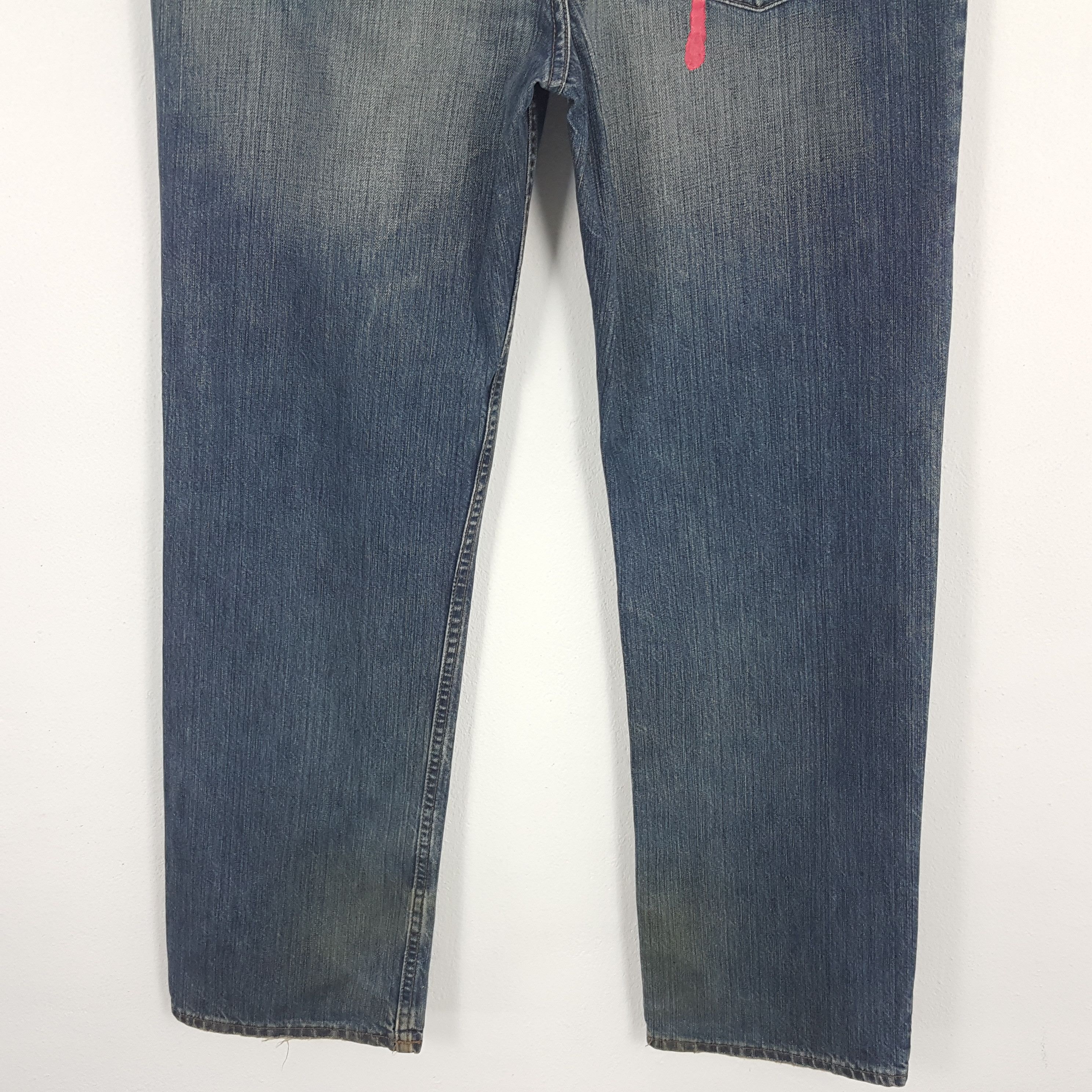 Stussy × Vintage Vintage STUSSY Streetwear Custom Logo Style Jeans Pants Size US 36 / EU 52 - 3 Thumbnail