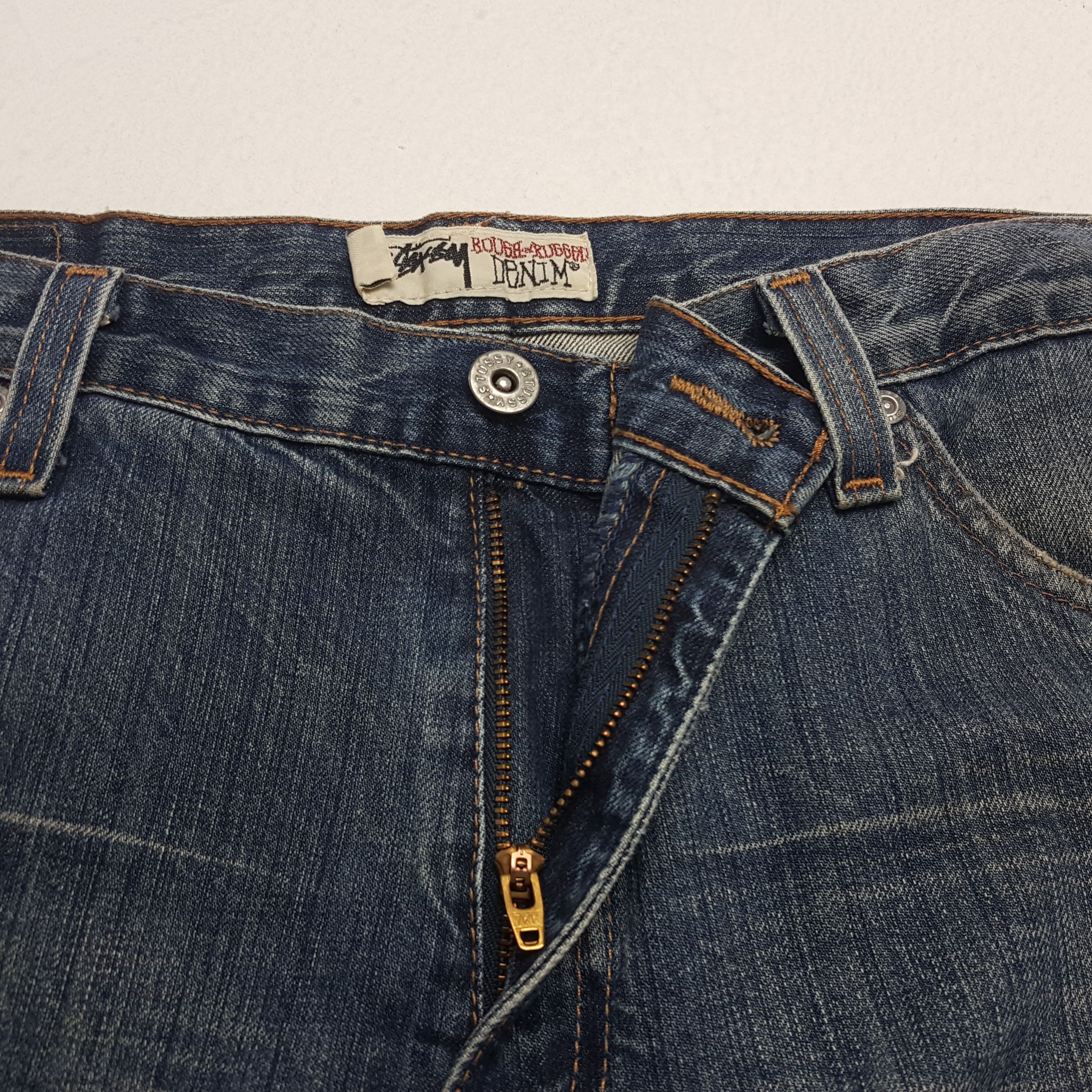 Stussy × Vintage Vintage STUSSY Streetwear Custom Logo Style Jeans Pants Size US 36 / EU 52 - 12 Thumbnail