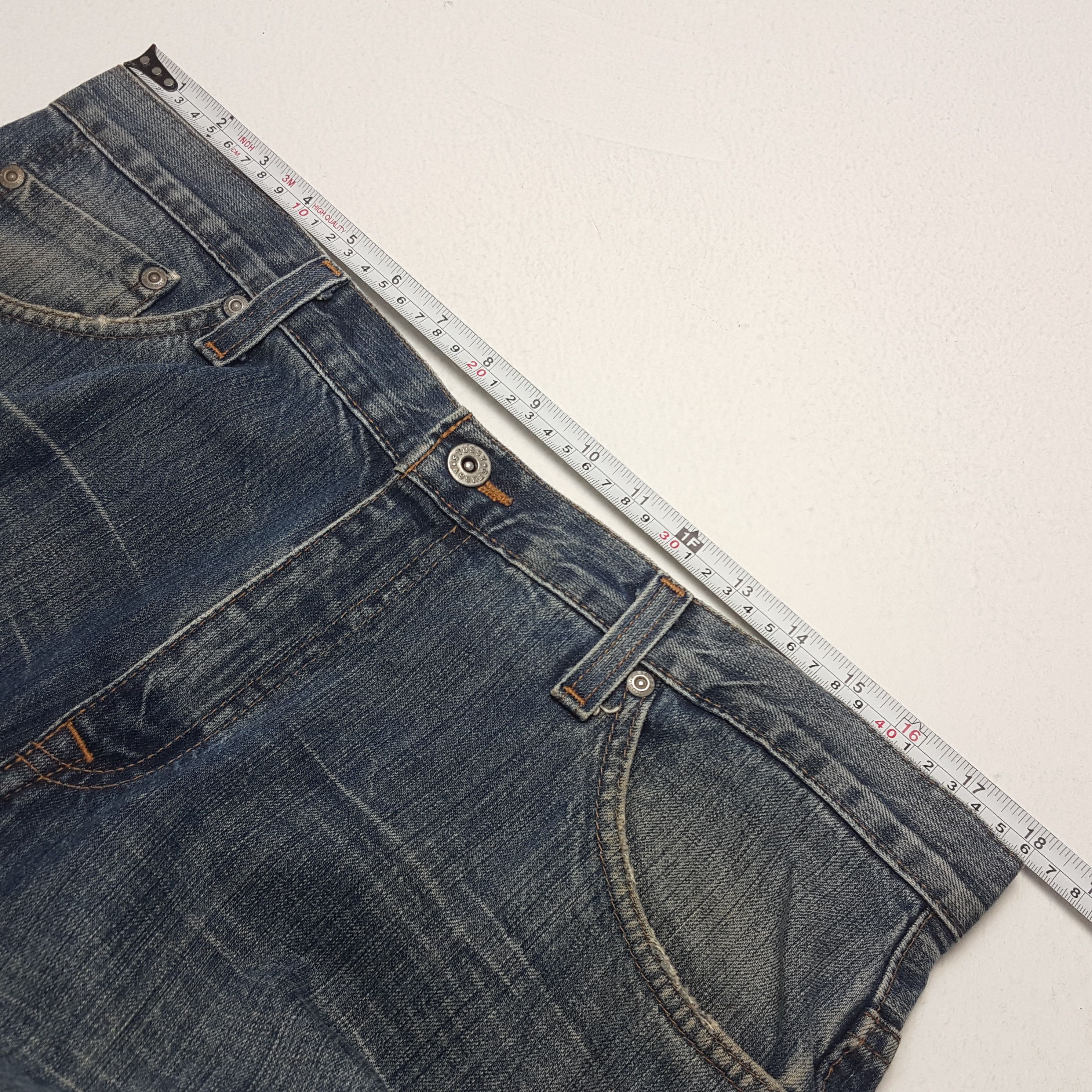 Stussy × Vintage Vintage STUSSY Streetwear Custom Logo Style Jeans Pants Size US 36 / EU 52 - 7 Thumbnail