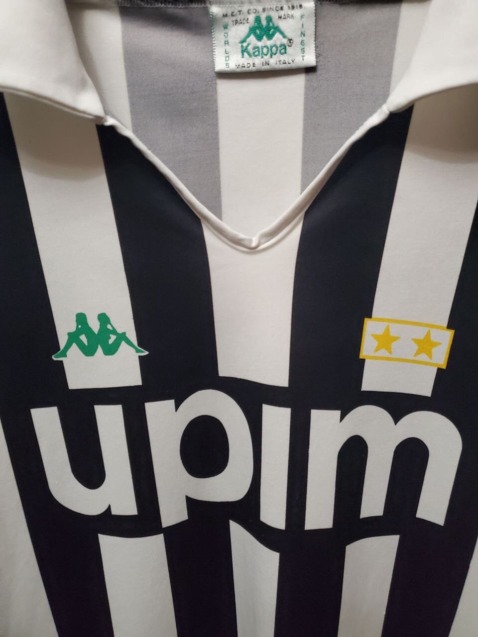 Kappa × Vintage Juventus 1989/90 Home Shirt Vintage Kappa Jersey Long Sleeve Size US XL / EU 56 / 4 - 3 Thumbnail