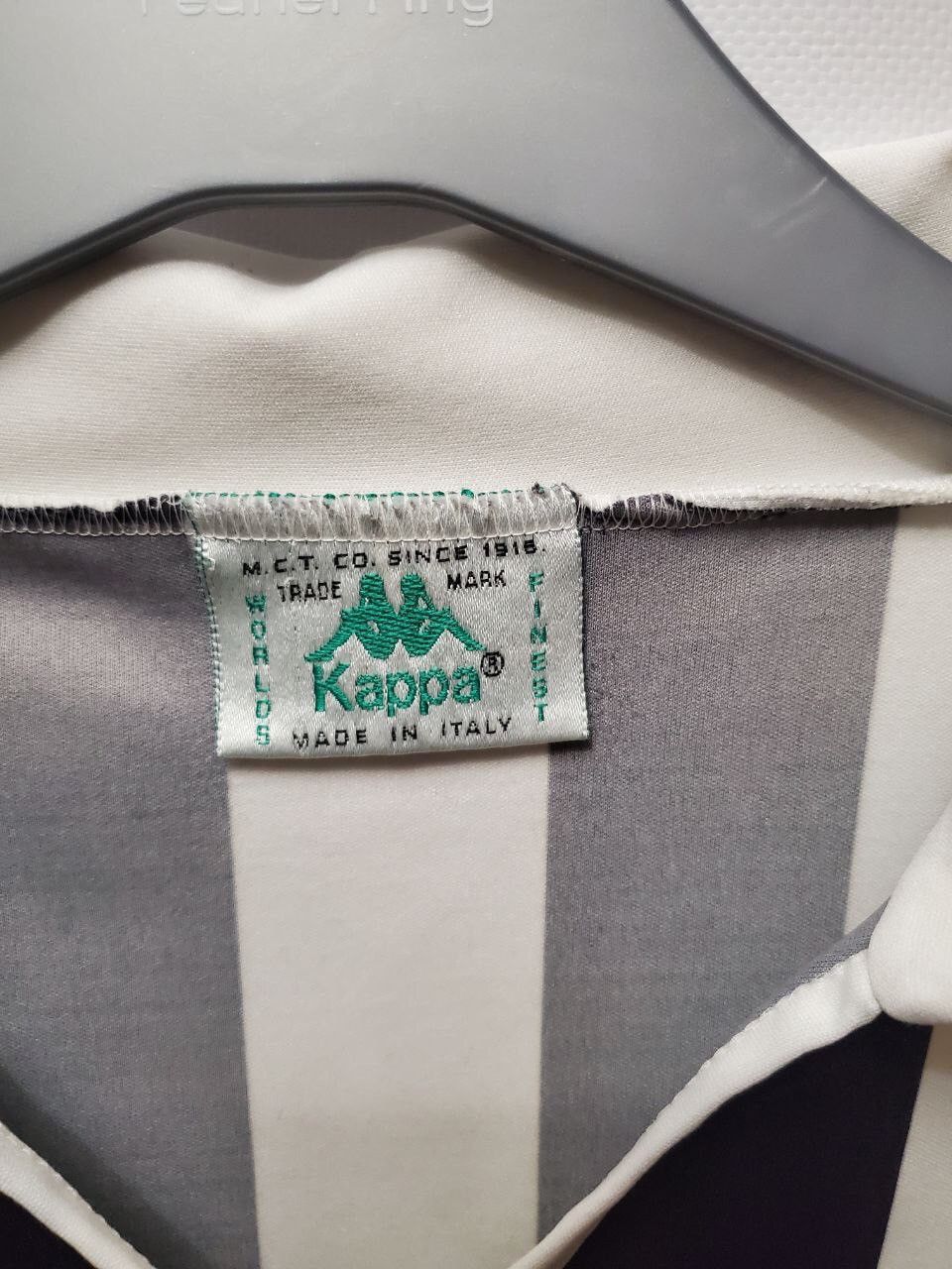 Kappa × Vintage Juventus 1989/90 Home Shirt Vintage Kappa Jersey Long Sleeve Size US XL / EU 56 / 4 - 4 Thumbnail