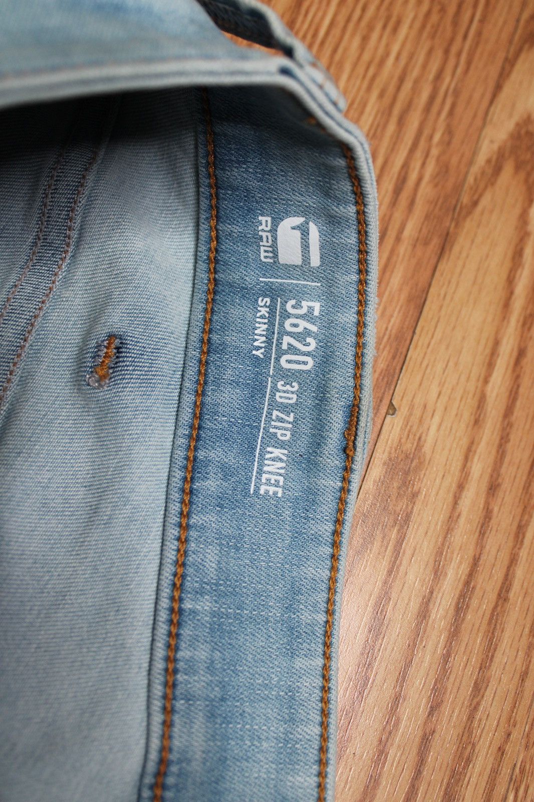 G-Star G-Star RAW Men's 5620 3D Zip Knee Skinny Jeans Size US 33 - 7 Thumbnail