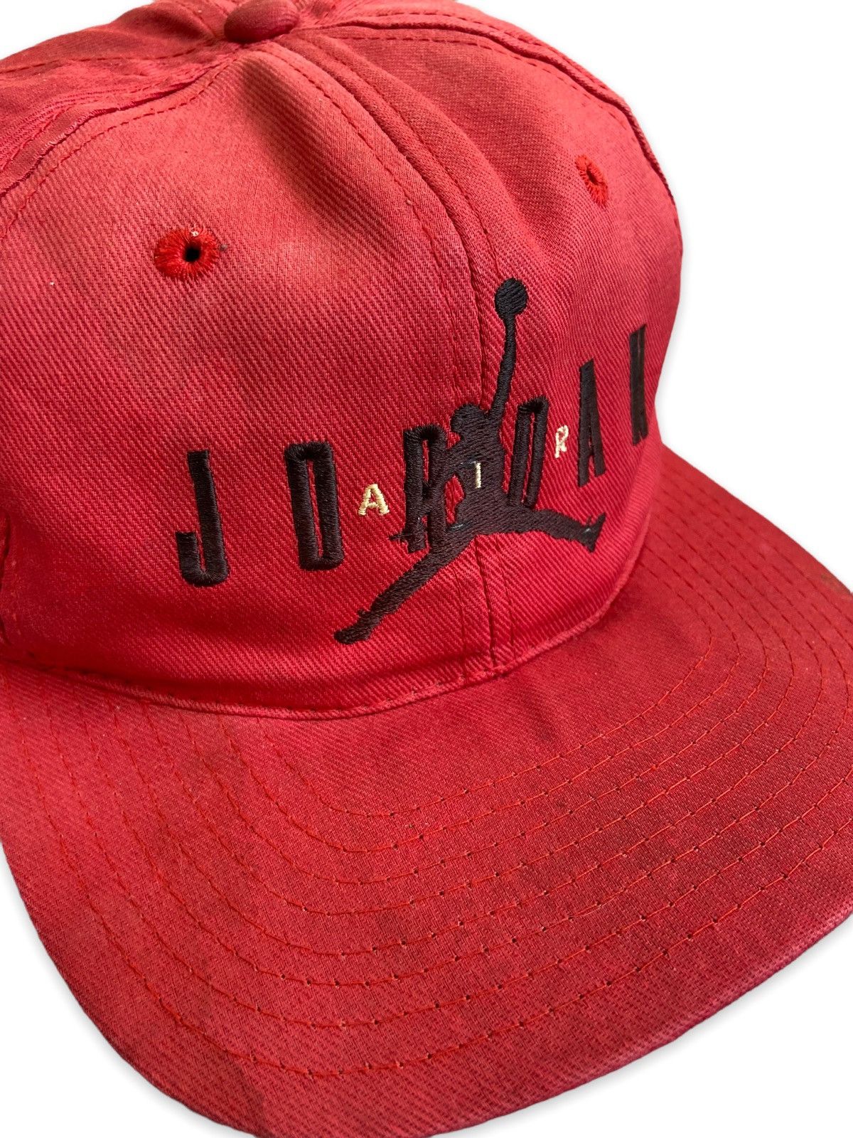 Jordan Brand VINTAGE 80s NIKE AIR JORDAN 23 FADED FULL BASEBALL CAP HAT Size ONE SIZE - 2 Thumbnail