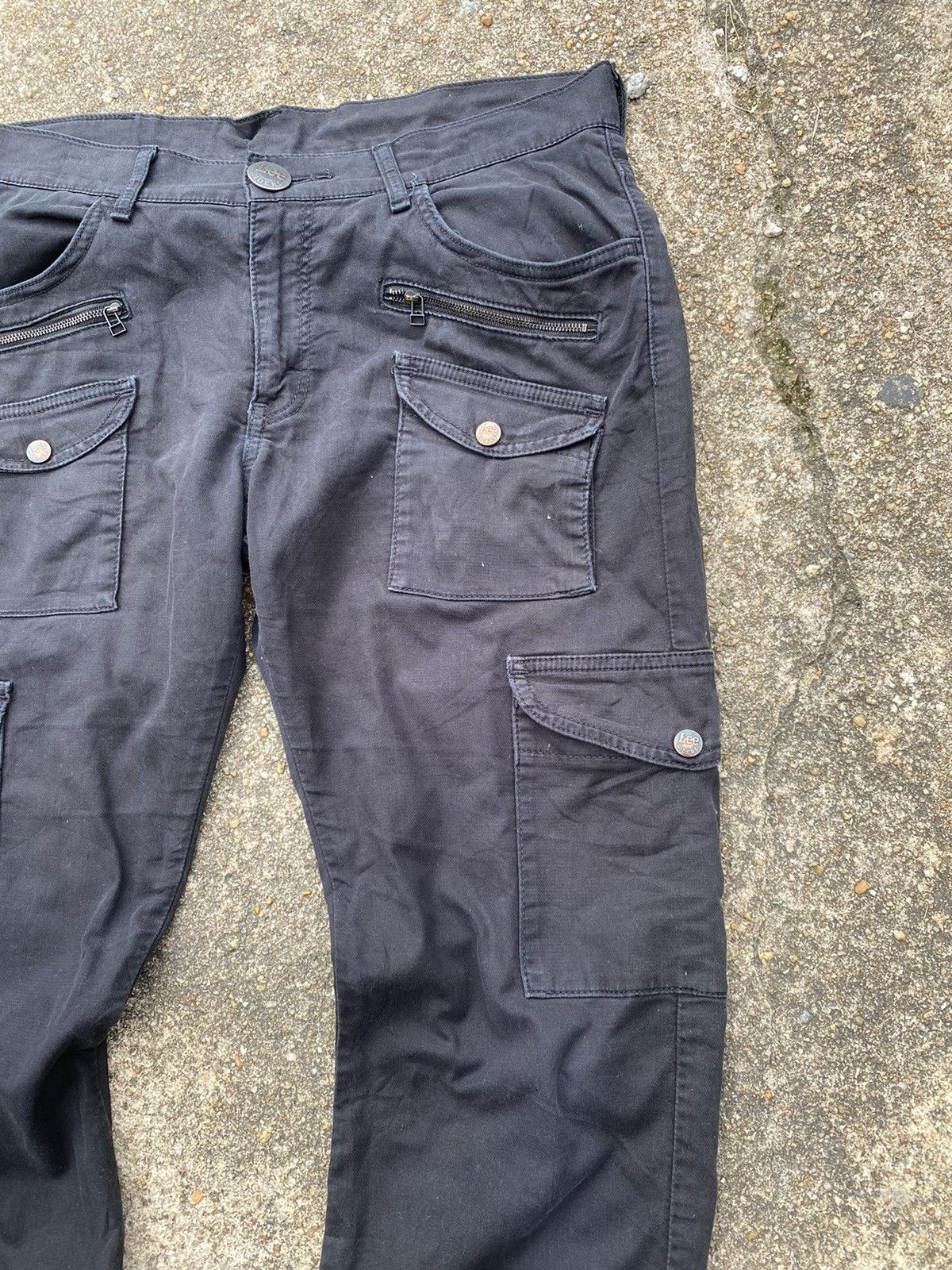 Lee Vintage Lee Riders Tacical Cargo Pant 8 Pocket Buckle Back Size US 35 - 9 Thumbnail