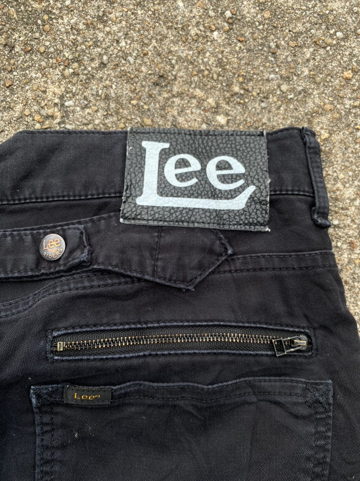 Lee Vintage Lee Riders Tacical Cargo Pant 8 Pocket Buckle Back Size US 35 - 3 Thumbnail