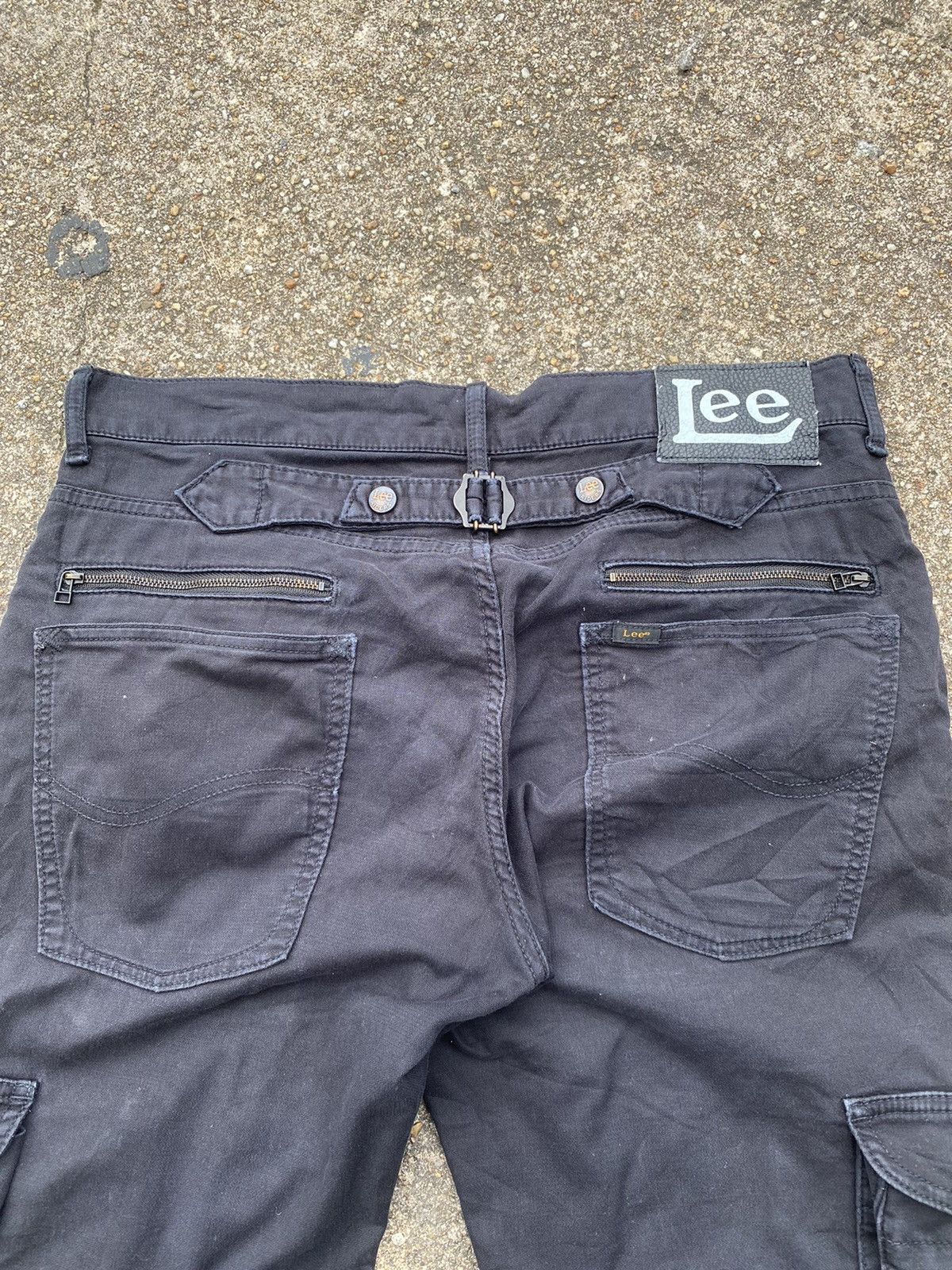 Lee Vintage Lee Riders Tacical Cargo Pant 8 Pocket Buckle Back Size US 35 - 7 Thumbnail
