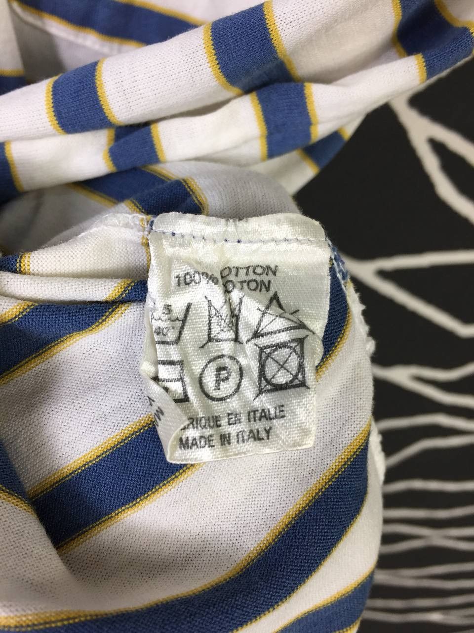Alfred Dunhill Vtg Retro Dunhill Made in Italy Single Stitch Polo Tee Size US L / EU 52-54 / 3 - 12 Thumbnail