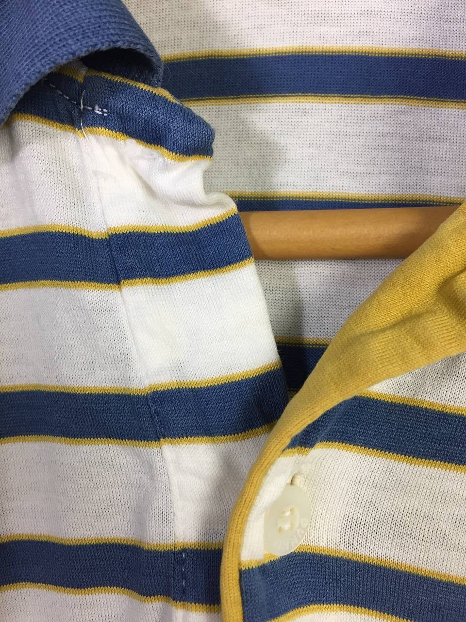 Alfred Dunhill Vtg Retro Dunhill Made in Italy Single Stitch Polo Tee Size US L / EU 52-54 / 3 - 4 Thumbnail