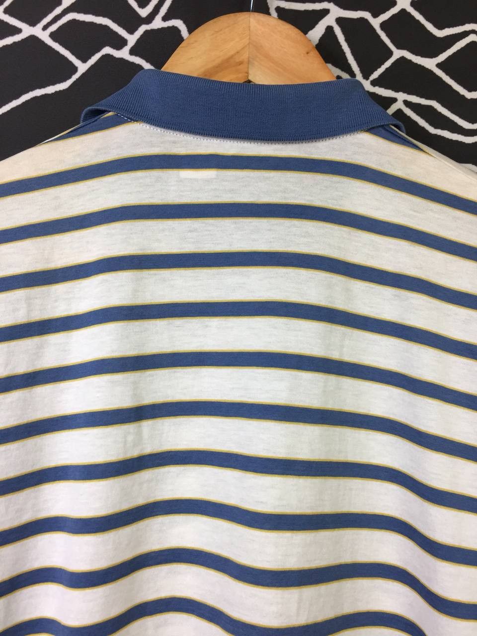 Alfred Dunhill Vtg Retro Dunhill Made in Italy Single Stitch Polo Tee Size US L / EU 52-54 / 3 - 10 Thumbnail
