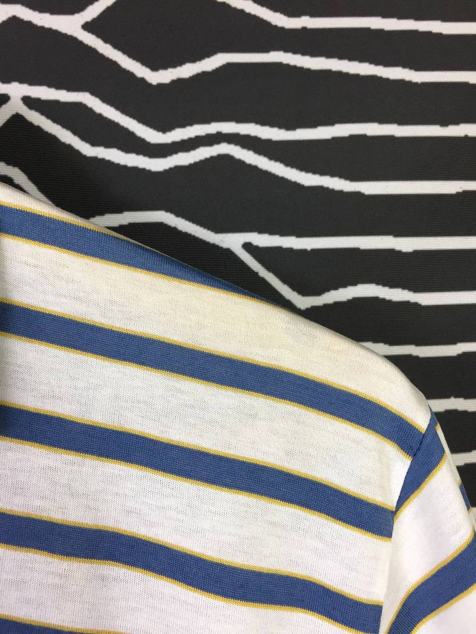 Alfred Dunhill Vtg Retro Dunhill Made in Italy Single Stitch Polo Tee Size US L / EU 52-54 / 3 - 5 Thumbnail