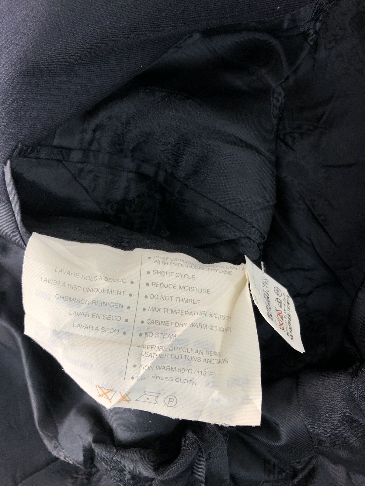 Designer × Versace Versace Classic V2 Jacket Blazer Coat Fashion Work Wear Size 48L - 9 Thumbnail