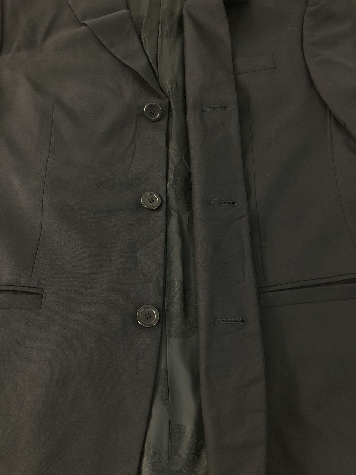 Designer × Versace Versace Classic V2 Jacket Blazer Coat Fashion Work Wear Size 48L - 4 Thumbnail