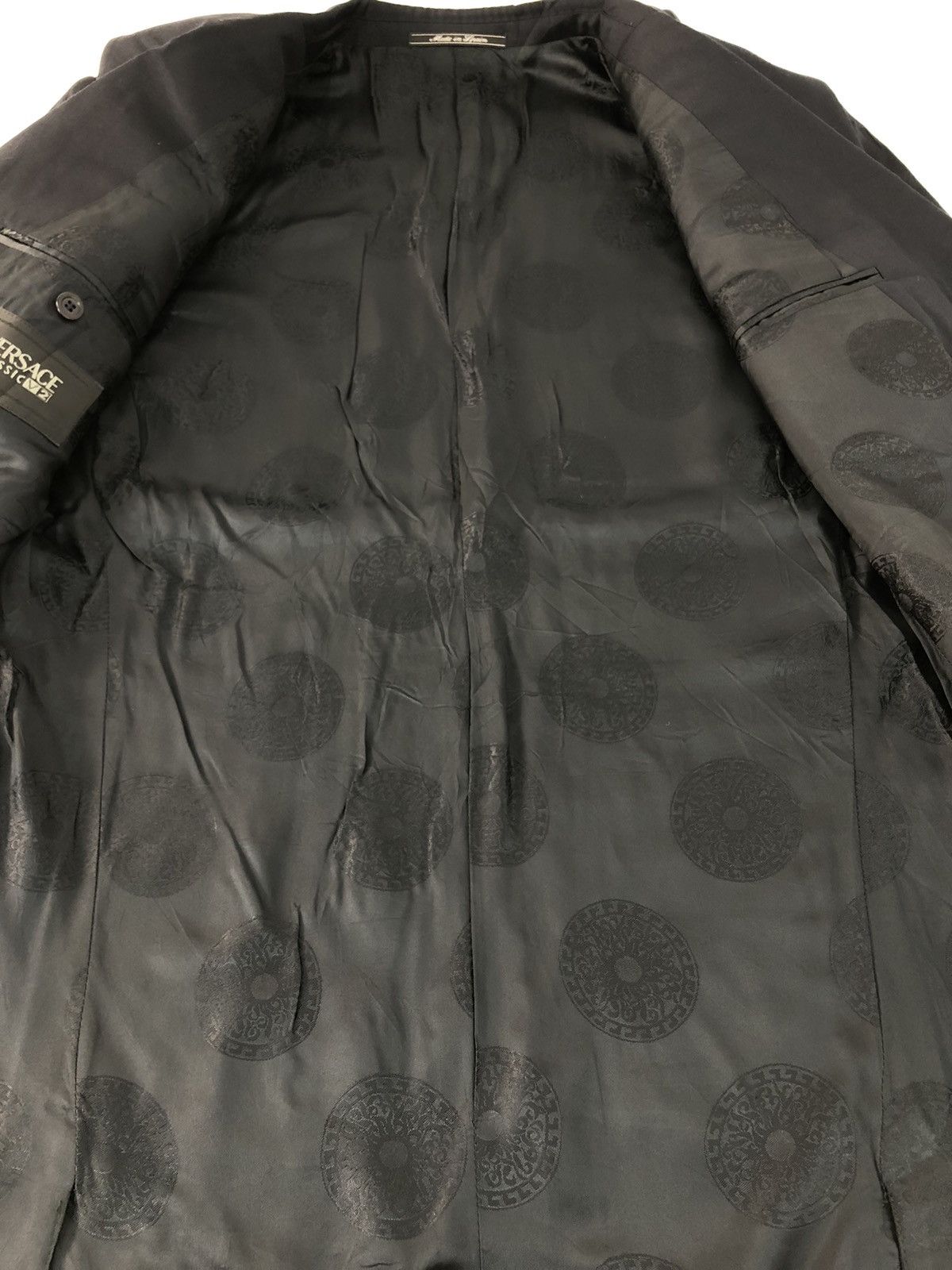Designer × Versace Versace Classic V2 Jacket Blazer Coat Fashion Work Wear Size 48L - 5 Thumbnail