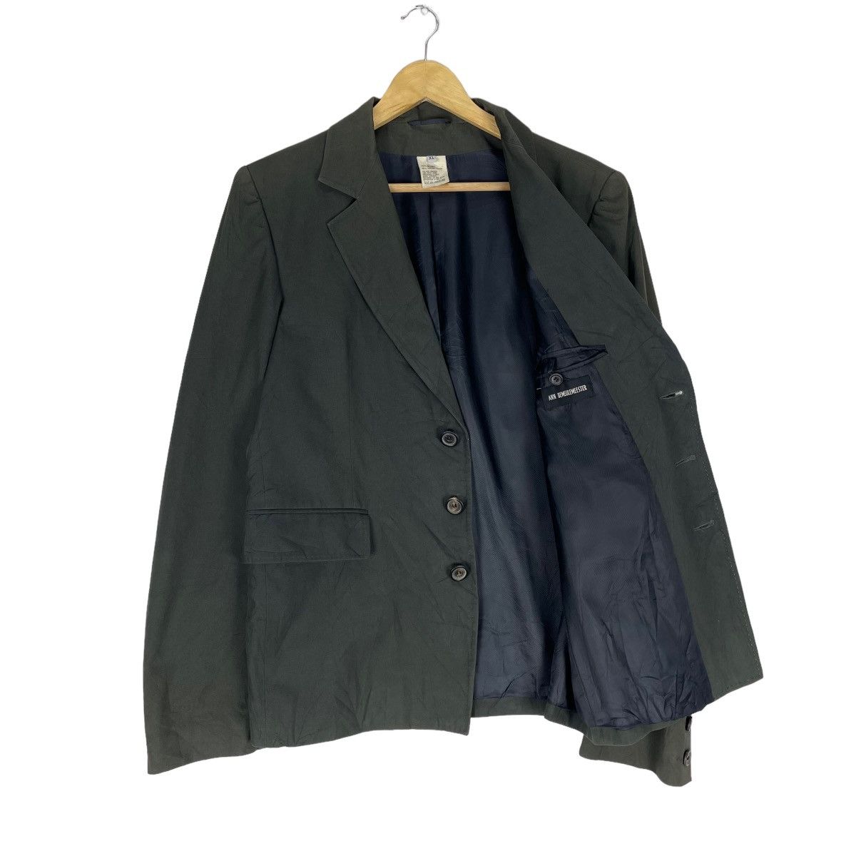 Ann Demeulemeester 🌟ANN DEMEULEMEESTER BLAZER COAT Size US XL / EU 56 / 4 - 8 Thumbnail
