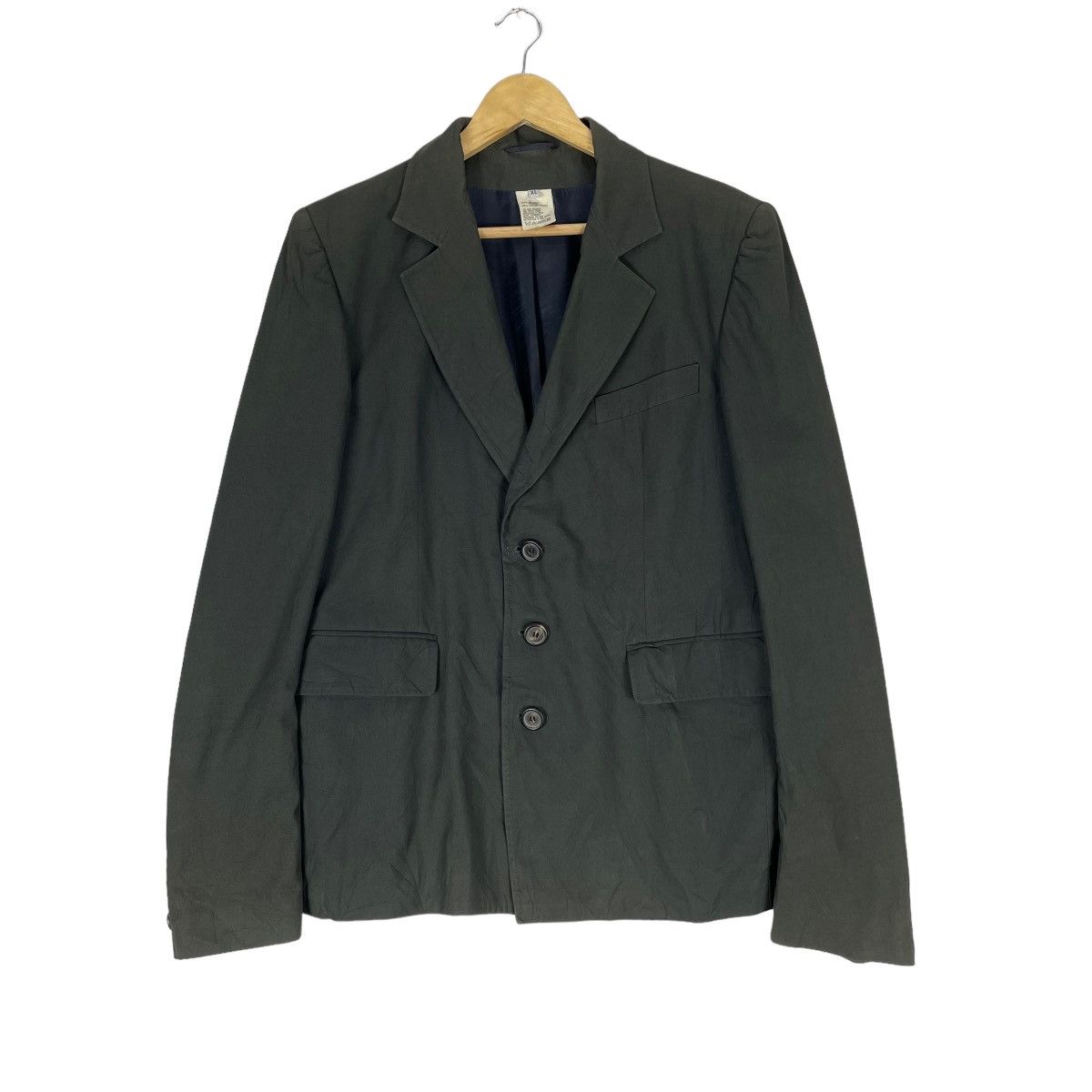 Ann Demeulemeester 🌟ANN DEMEULEMEESTER BLAZER COAT Size US XL / EU 56 / 4 - 2 Thumbnail