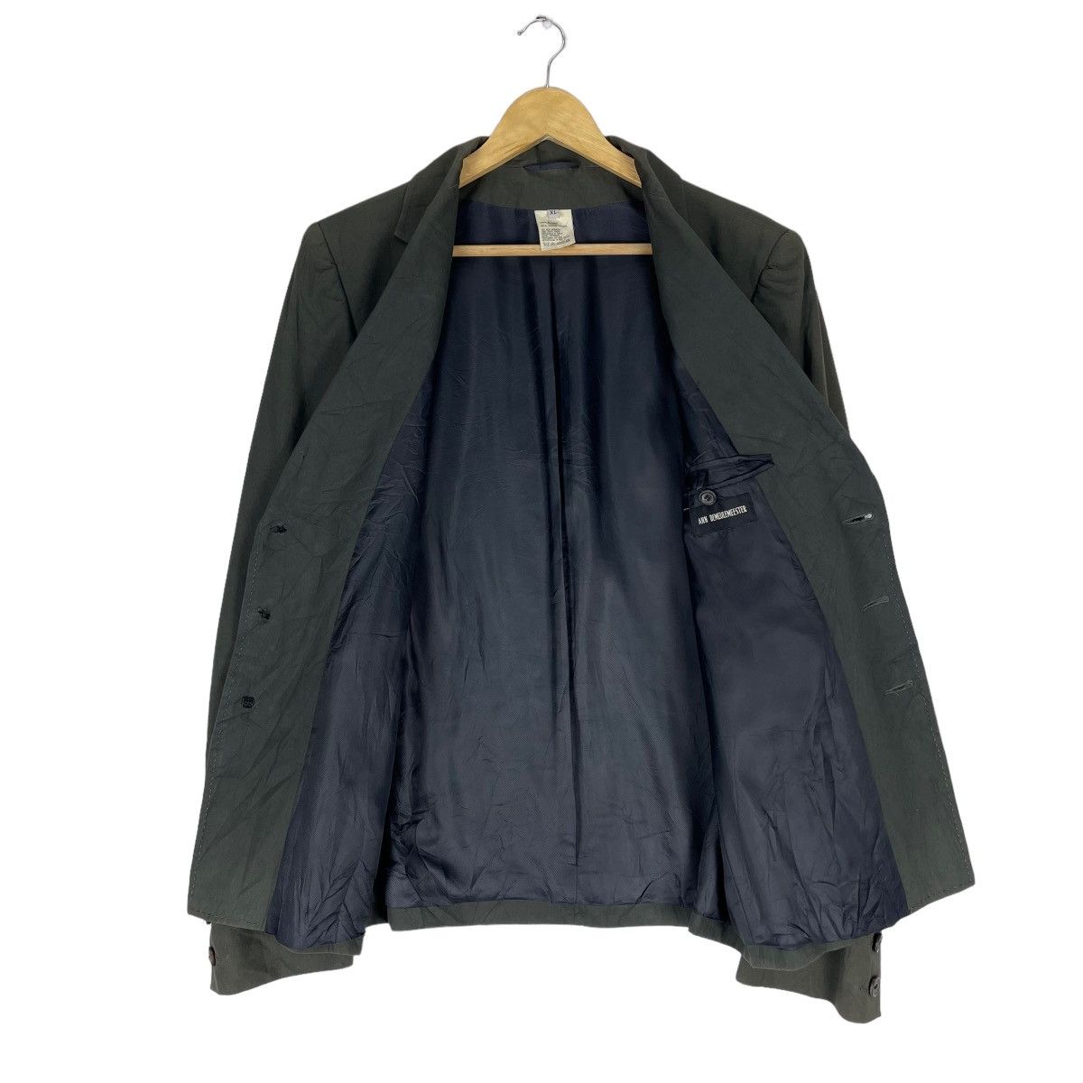 Ann Demeulemeester 🌟ANN DEMEULEMEESTER BLAZER COAT Size US XL / EU 56 / 4 - 9 Thumbnail