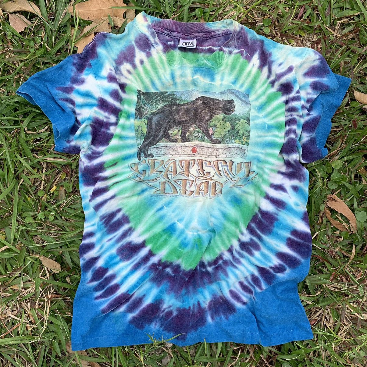 Band Tees 80s Grateful Dead vintage tie dye rare 89 Size US L / EU 52-54 / 3 - 1 Thumbnail