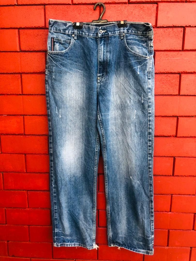 image of Phat Farm Hip Hop Designer Streetwear Fashion Style in Sky Blue, Men's (Size 37)