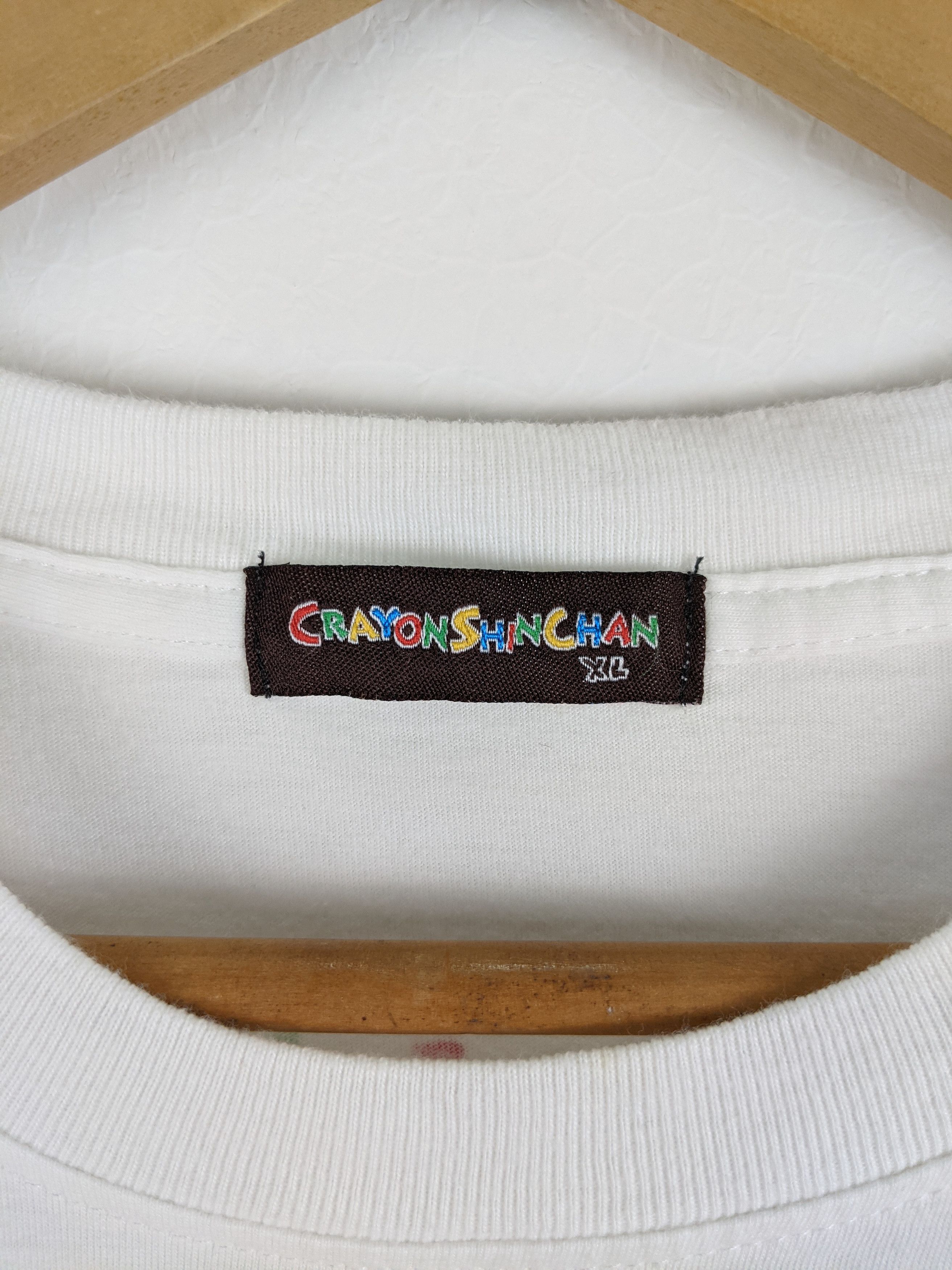 Vintage Vintage Crayon Shin Chan 90s anime shirt Size US L / EU 52-54 / 3 - 5 Thumbnail