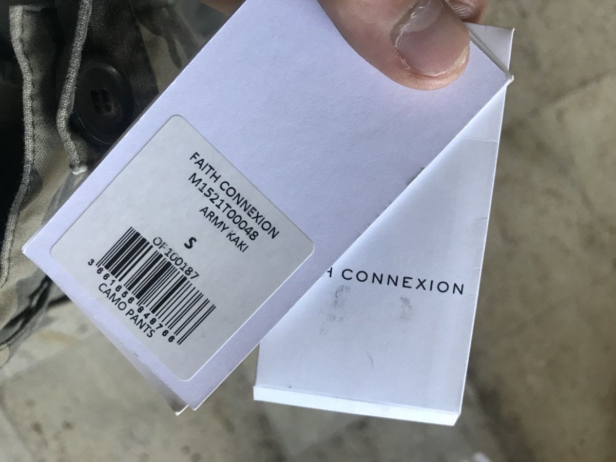 Faith Connexion Camo Pleated Army Khaki Pants Size US 30 / EU 46 - 15 Thumbnail