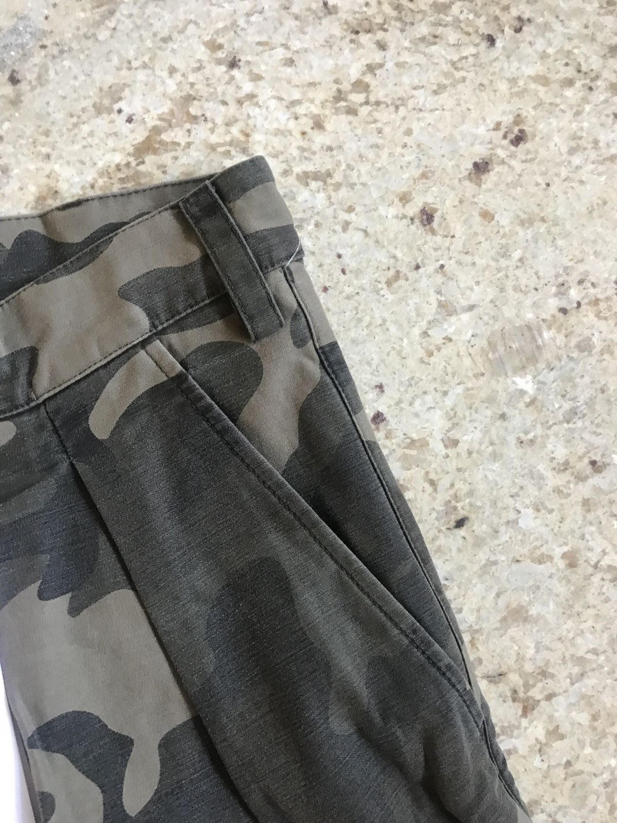 Faith Connexion Camo Pleated Army Khaki Pants Size US 30 / EU 46 - 12 Thumbnail