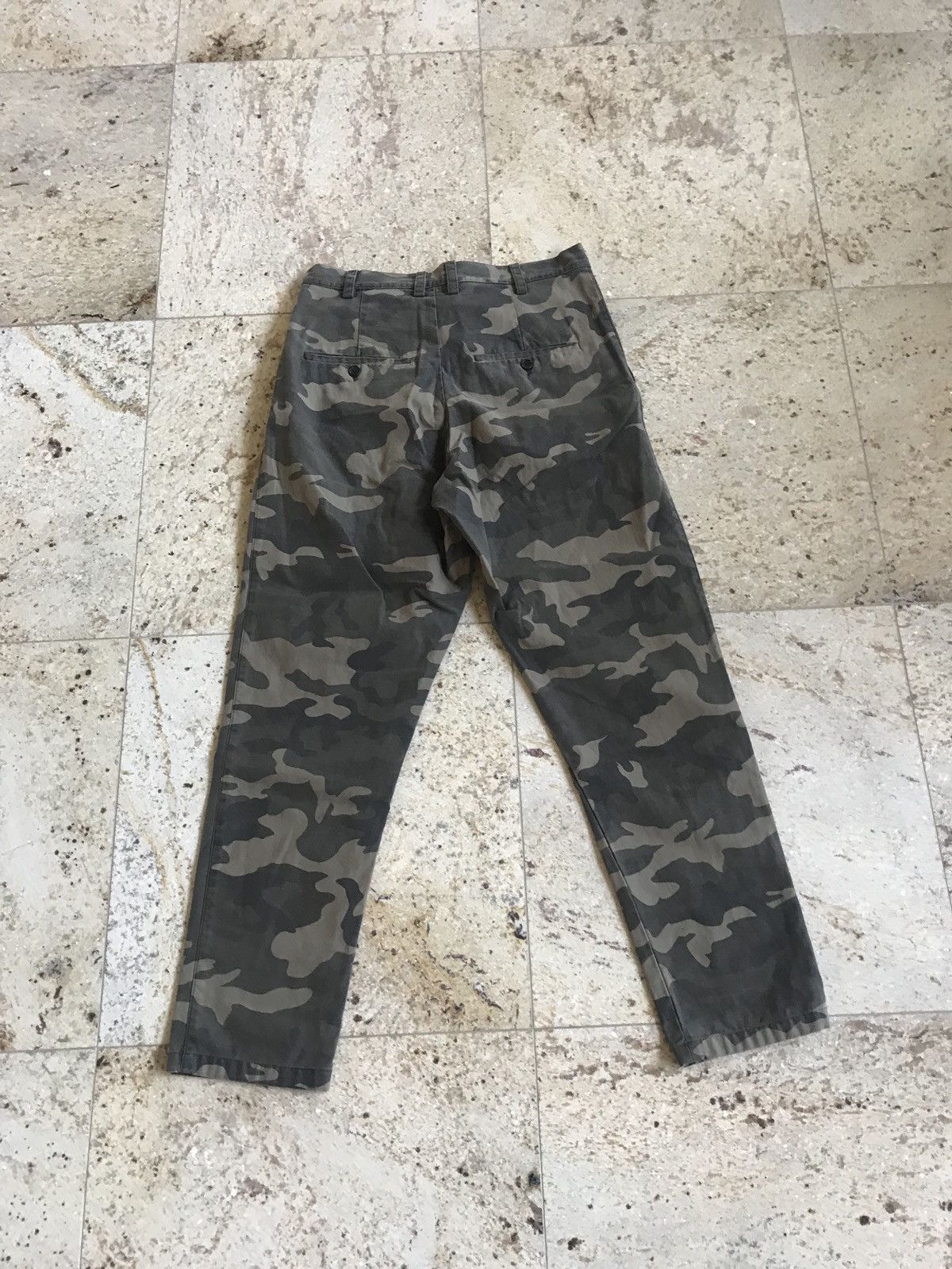Faith Connexion Camo Pleated Army Khaki Pants Size US 30 / EU 46 - 18 Thumbnail