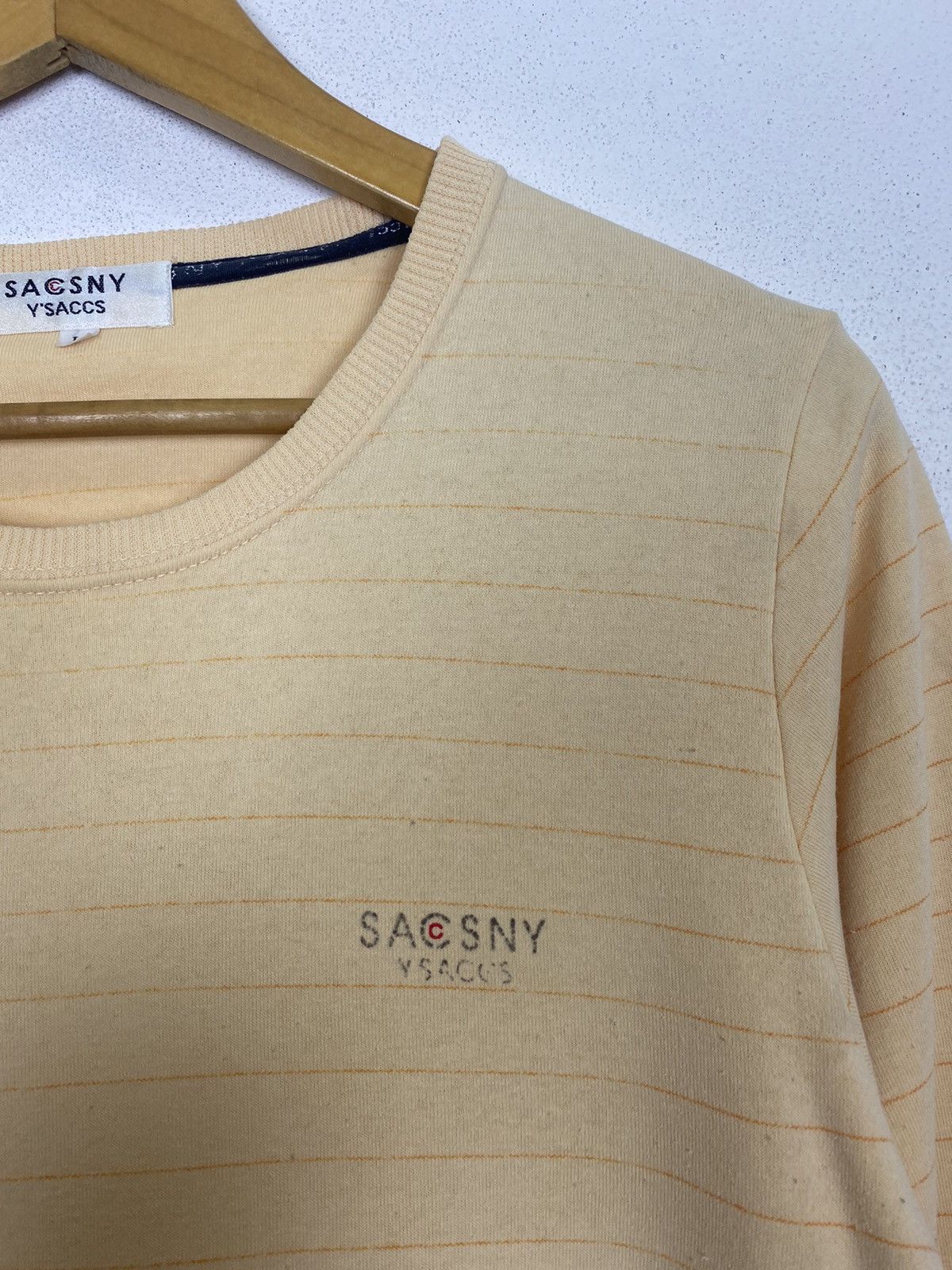 Yohji Yamamoto SACSNY Y’SACCS by YOHJI YAMAMOTO SWEATSHIRT-GK17 Size US L / EU 52-54 / 3 - 3 Thumbnail