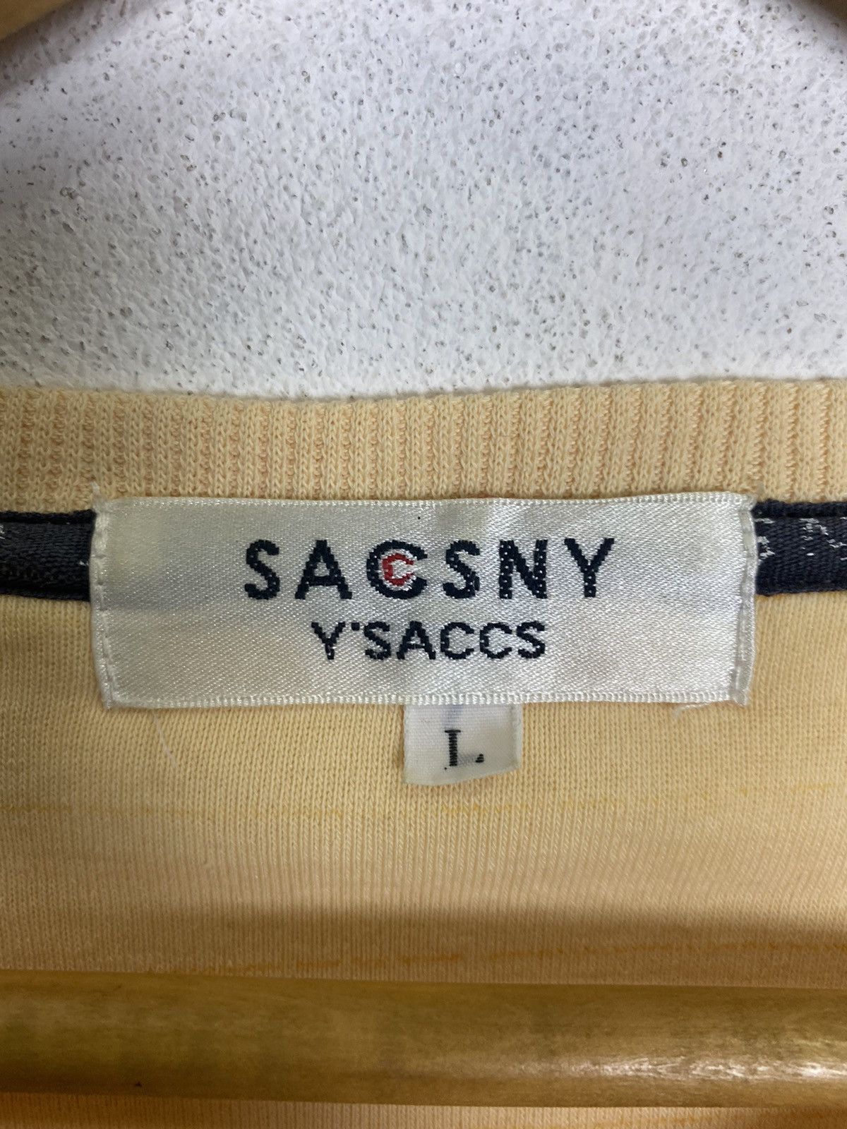 Yohji Yamamoto SACSNY Y’SACCS by YOHJI YAMAMOTO SWEATSHIRT-GK17 Size US L / EU 52-54 / 3 - 6 Thumbnail
