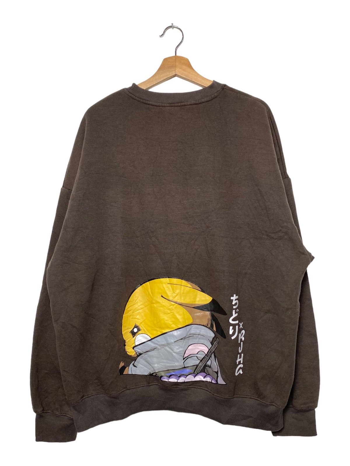 Cartoon Network Vintage Pikachu x Sasuke Crewneck /Anime Travis Akira Scott Size US XXL / EU 58 / 5 - 1 Thumbnail