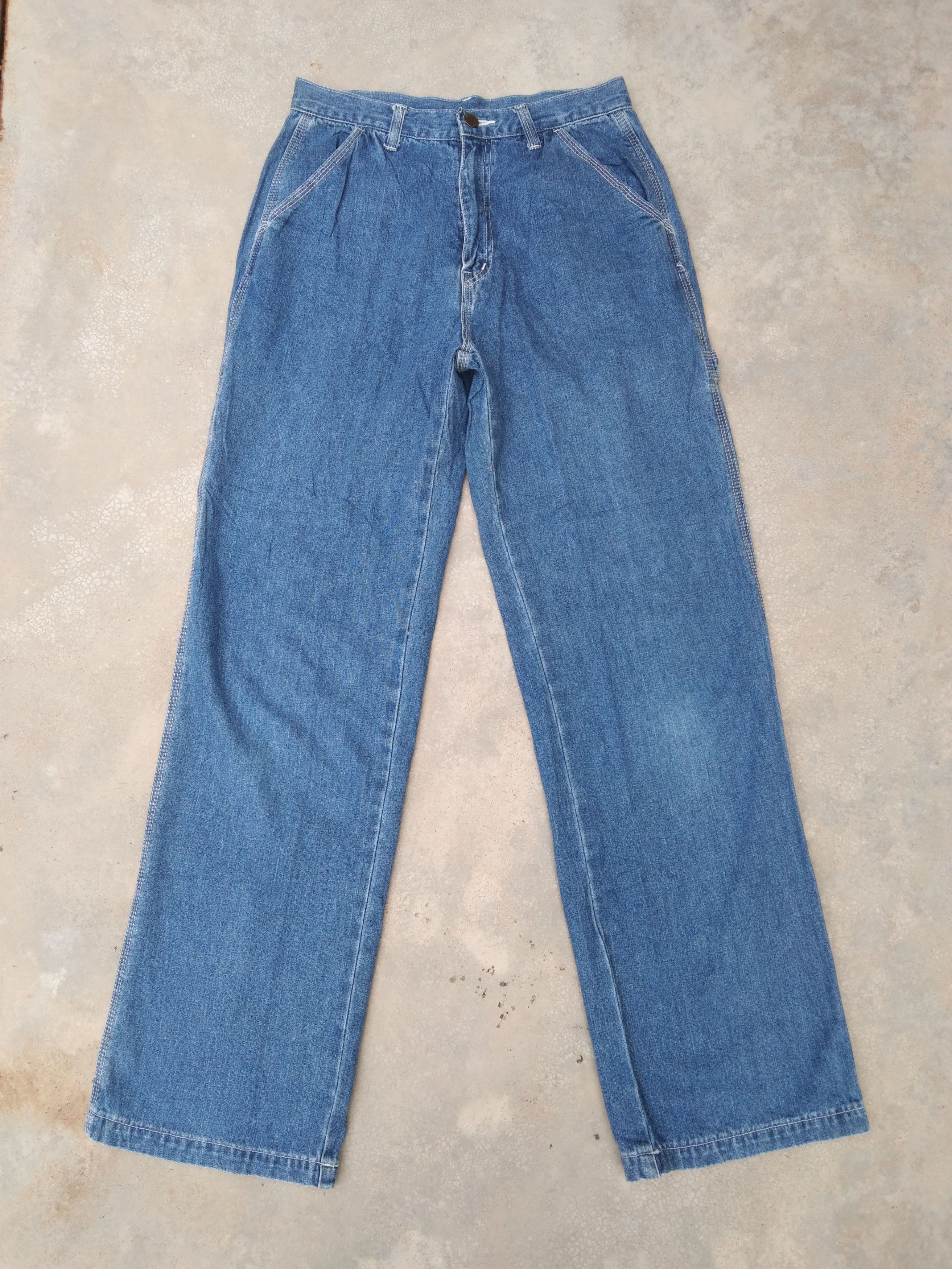 Japanese Brand Vintage Ryusports Carpenter Jeans 27x30.5 Size US 27 - 4 Thumbnail
