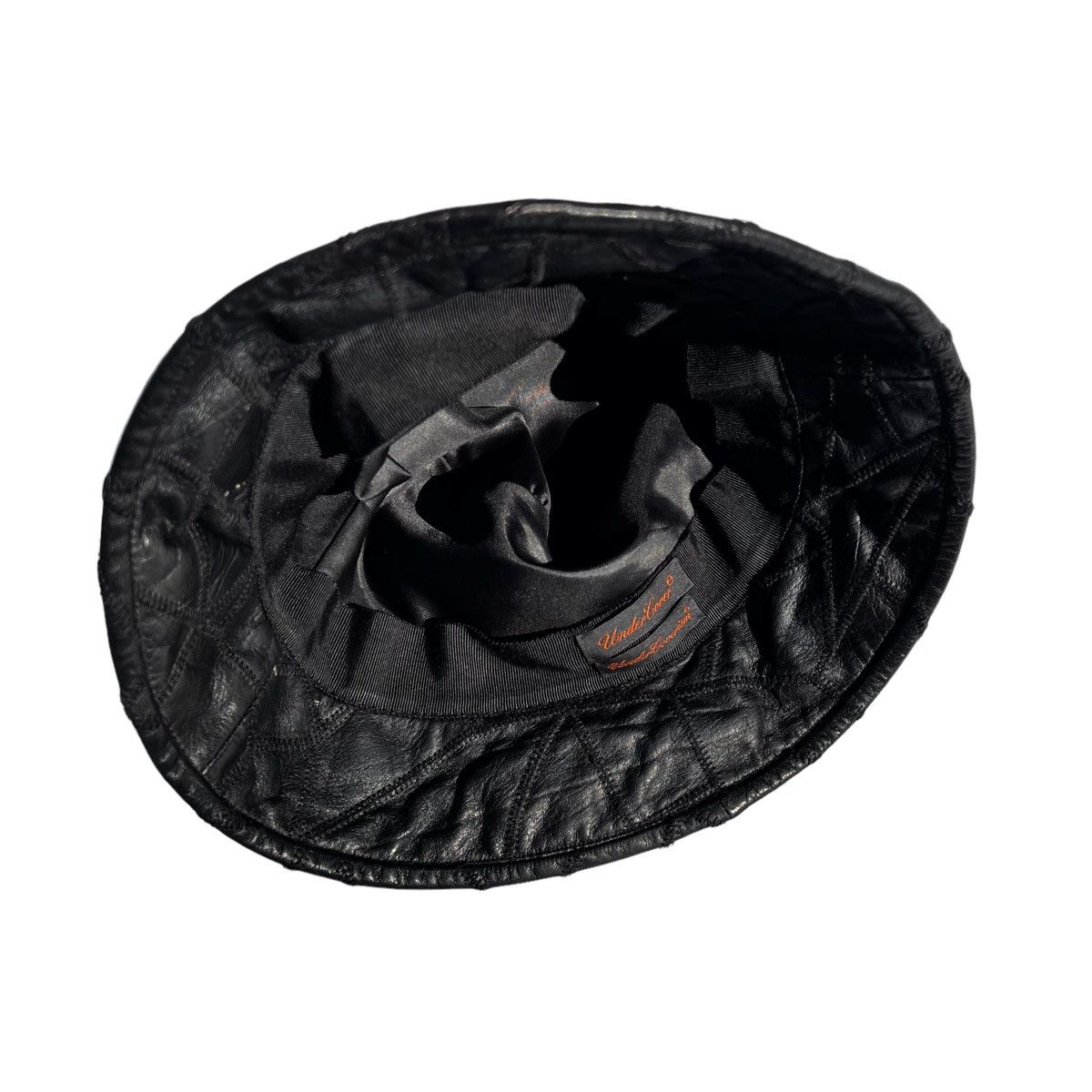 Jun Takahashi × Undercover UNDERCOVER 03AW paper doll leather patchwork hat Size ONE SIZE - 3 Thumbnail