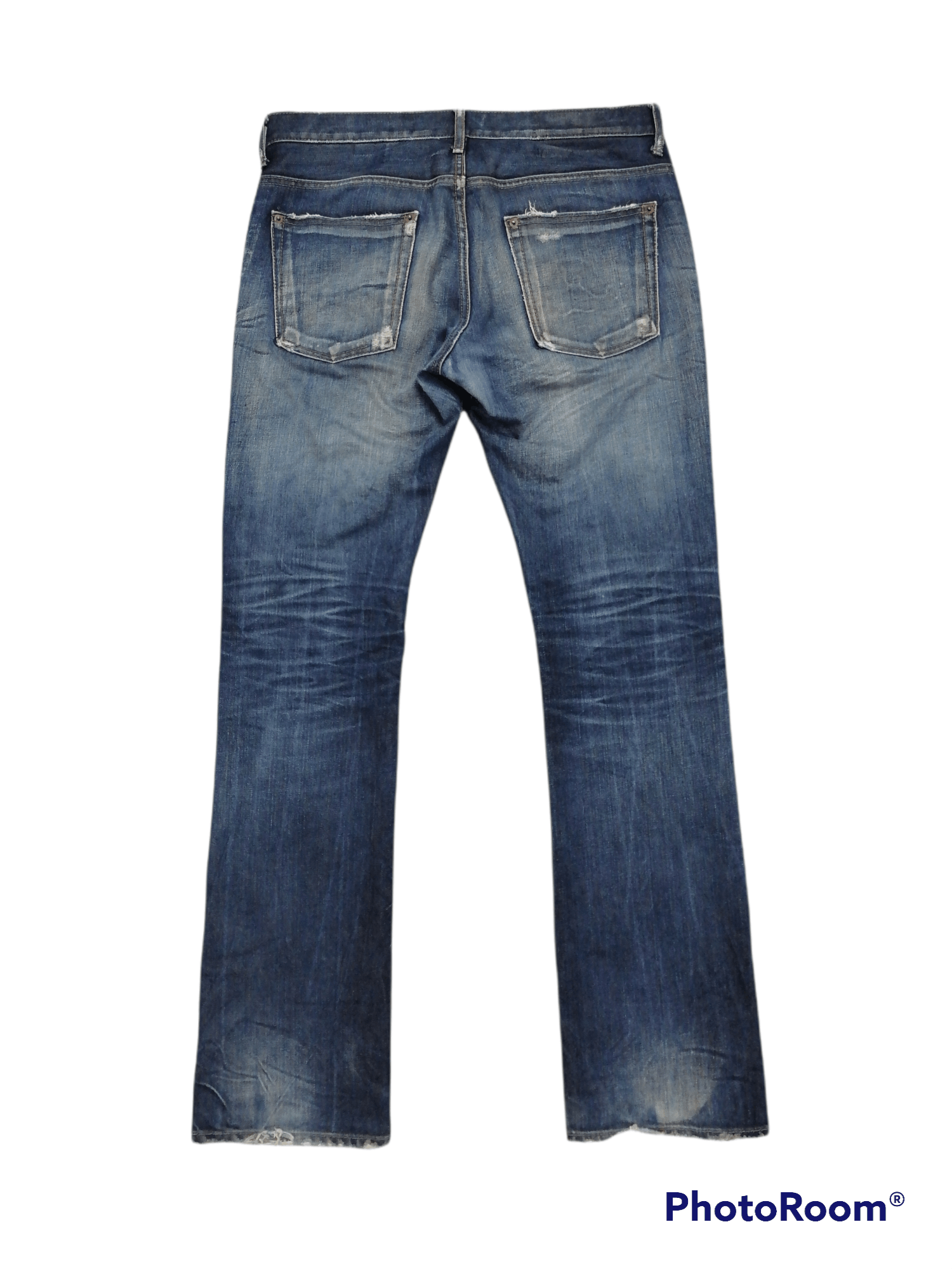 Japanese Brand Chiriboy Patchwork Boro Denim Pants🔥KAPITAL Inspired Size US 33 - 6 Thumbnail
