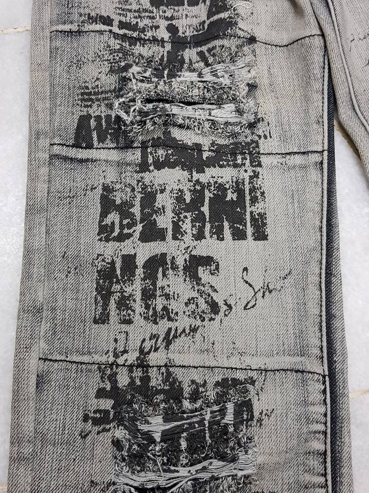 Other Trendy Seditonaries Distressed Punk Trousers Size US 33 - 15 Thumbnail
