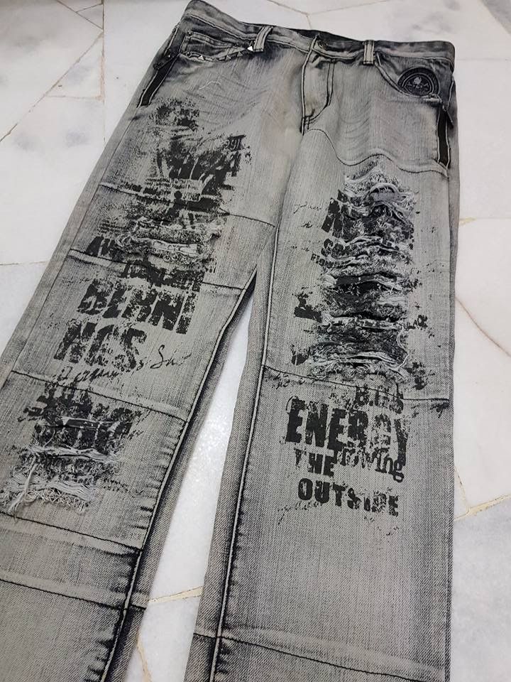 Other Trendy Seditonaries Distressed Punk Trousers Size US 33 - 1 Thumbnail