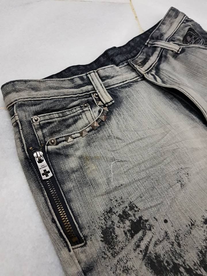 Other Trendy Seditonaries Distressed Punk Trousers Size US 33 - 21 Thumbnail