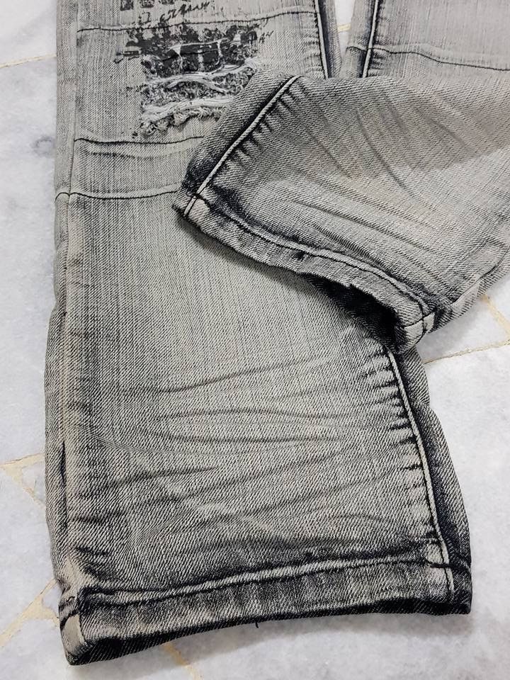 Other Trendy Seditonaries Distressed Punk Trousers Size US 33 - 18 Thumbnail