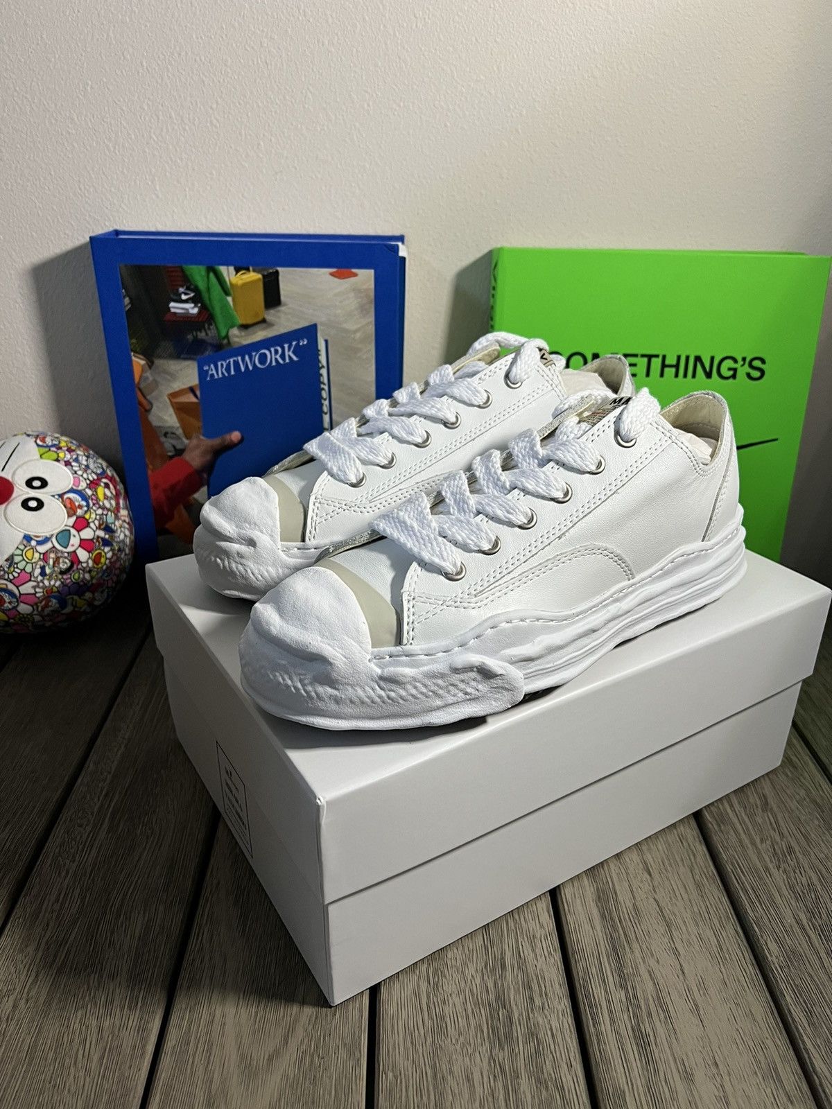 Maison MIHARA YASUHIRO Maison Miharayasuhiro Leather TC OG Sole Sneakers Size US 12 / EU 45 - 1 Thumbnail