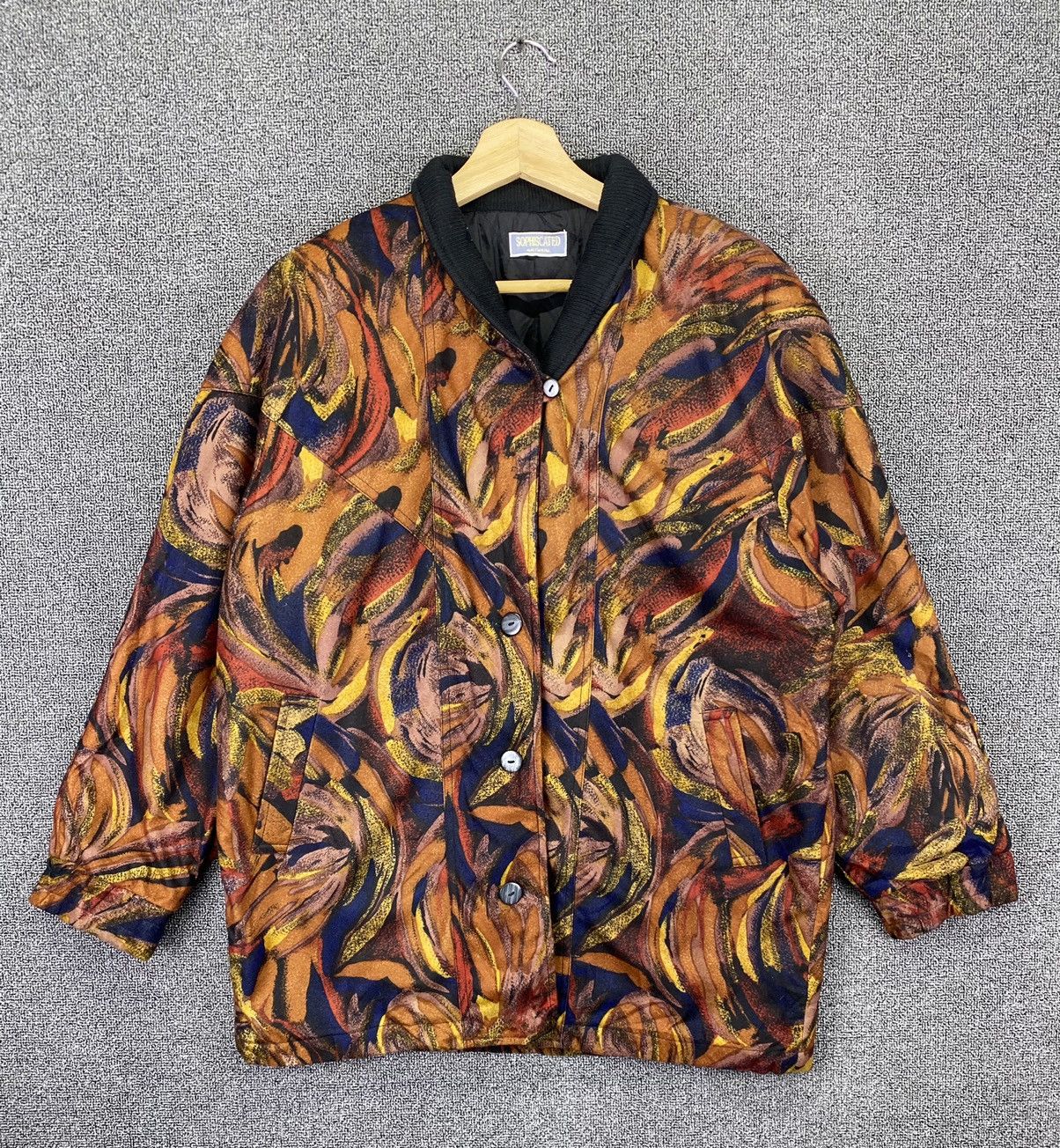 Japanese Brand Vintage Sophiscated Natural Luxury Style Cardigan Jacket Size M / US 6-8 / IT 42-44 - 1 Thumbnail