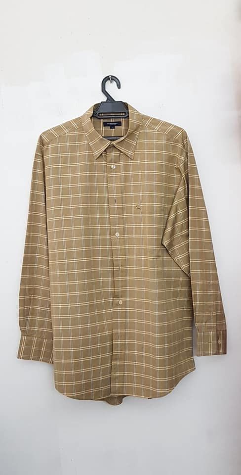BURBERRY PLAID SHIRT