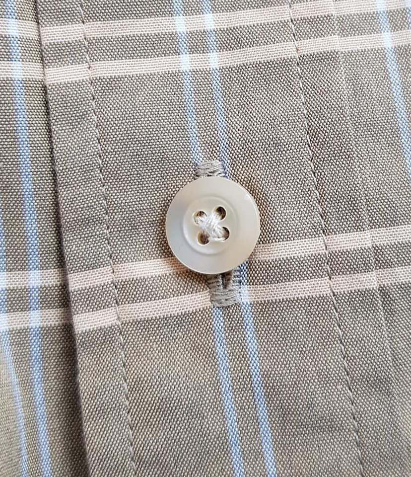 Burberry BURBERRY PLAID SHIRT Size US L / EU 52-54 / 3 - 6 Thumbnail