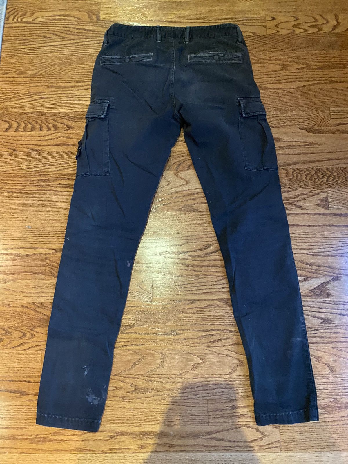 Stone Island Stone Island Black Cargo Pants Size 31 Size US 31 - 11 Thumbnail