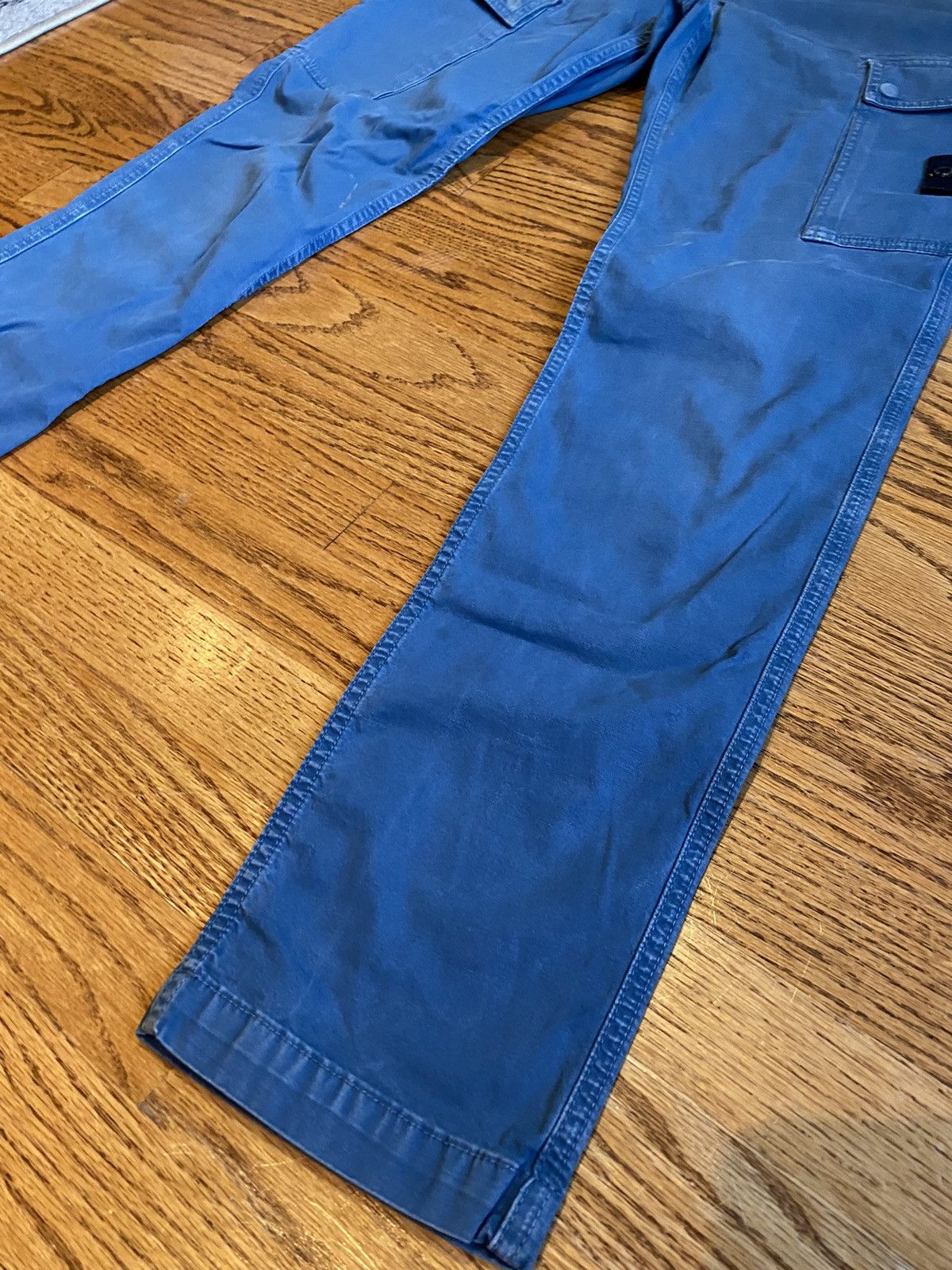 Stone Island Stone Island Cargo Blue Pants Size 30 Size US 30 / EU 46 - 3 Thumbnail