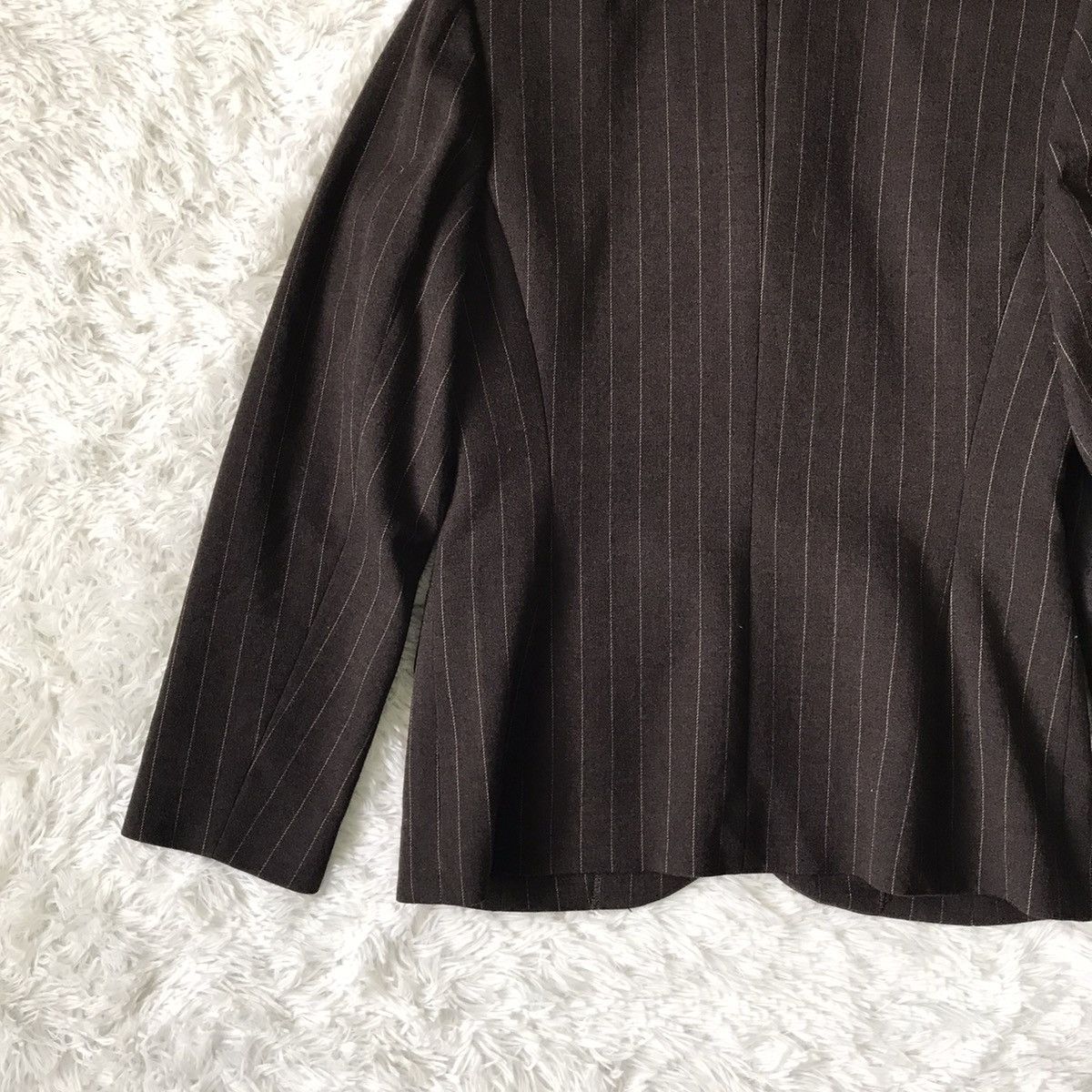 Yves Saint Laurent Yves Saint Laurent YSL Stripes Women Jacket Coat Blazer Size ONE SIZE - 9 Thumbnail