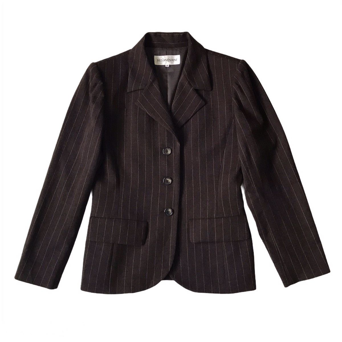 Yves Saint Laurent Yves Saint Laurent YSL Stripes Women Jacket Coat Blazer Size ONE SIZE - 1 Thumbnail