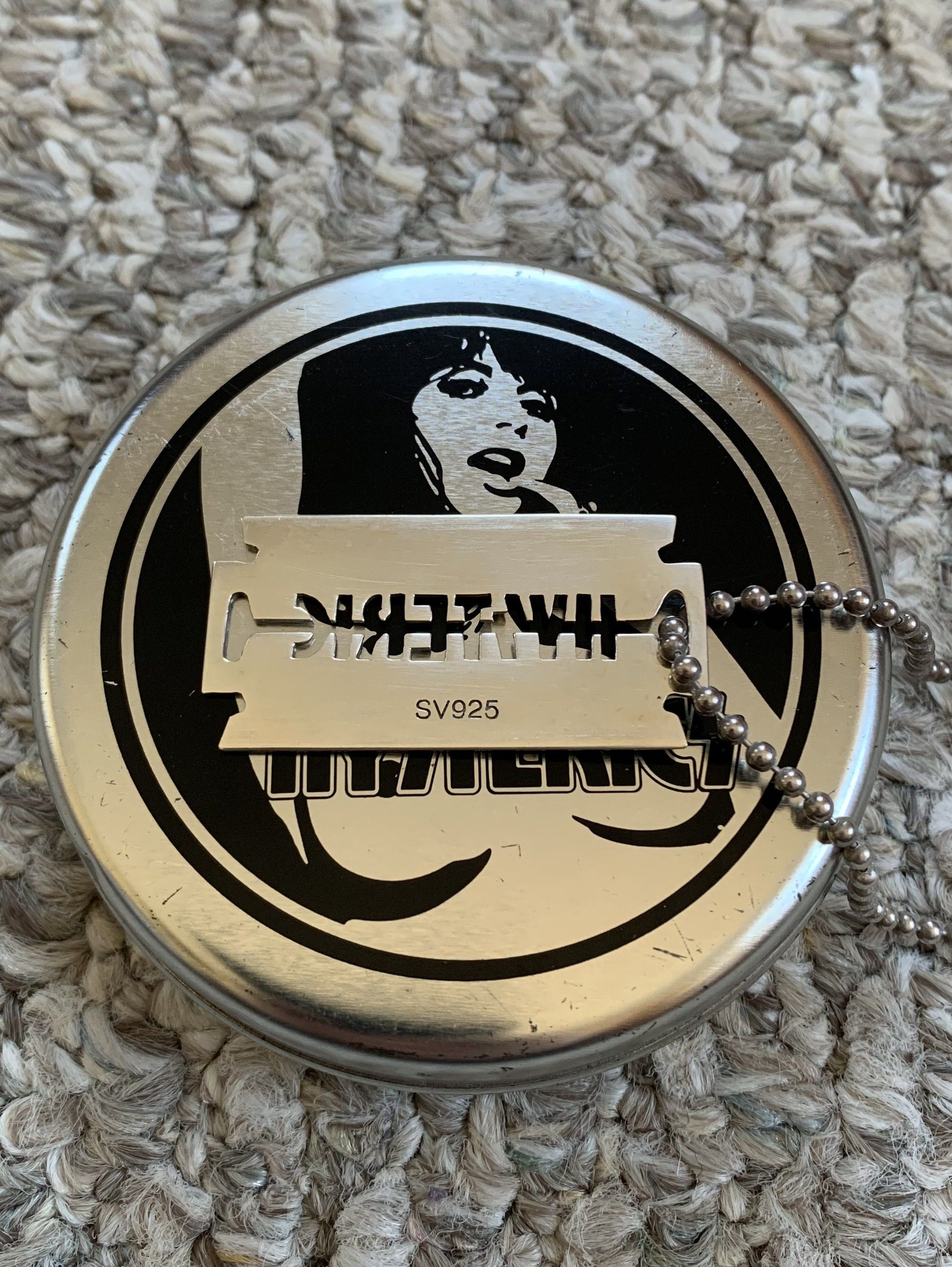 Hysteric Glamour Hysteric Glamour Sterling Silver Razor Blade Necklace + Case Size ONE SIZE - 4 Thumbnail
