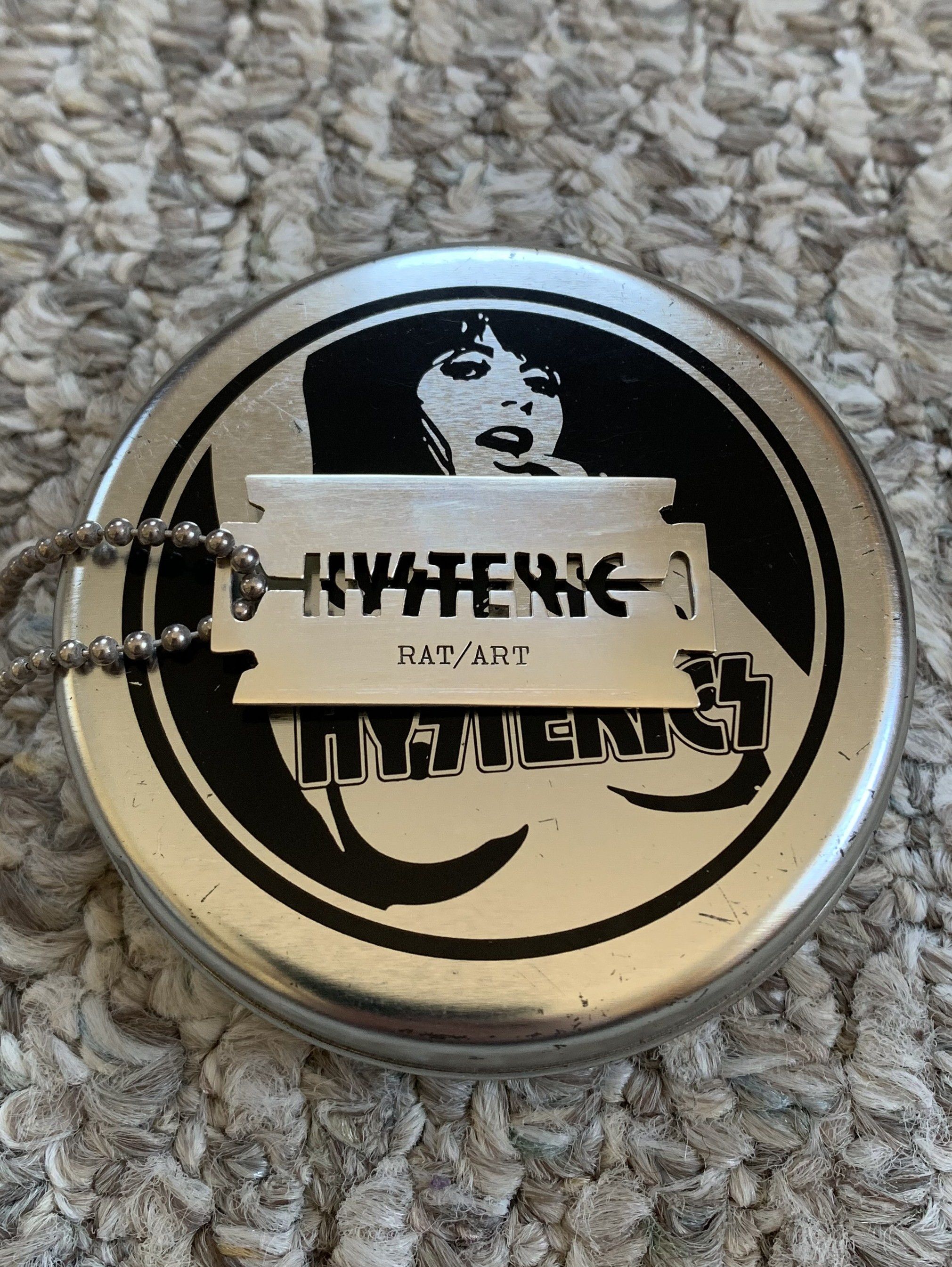 Hysteric Glamour Hysteric Glamour Sterling Silver Razor Blade Necklace + Case Size ONE SIZE - 3 Thumbnail